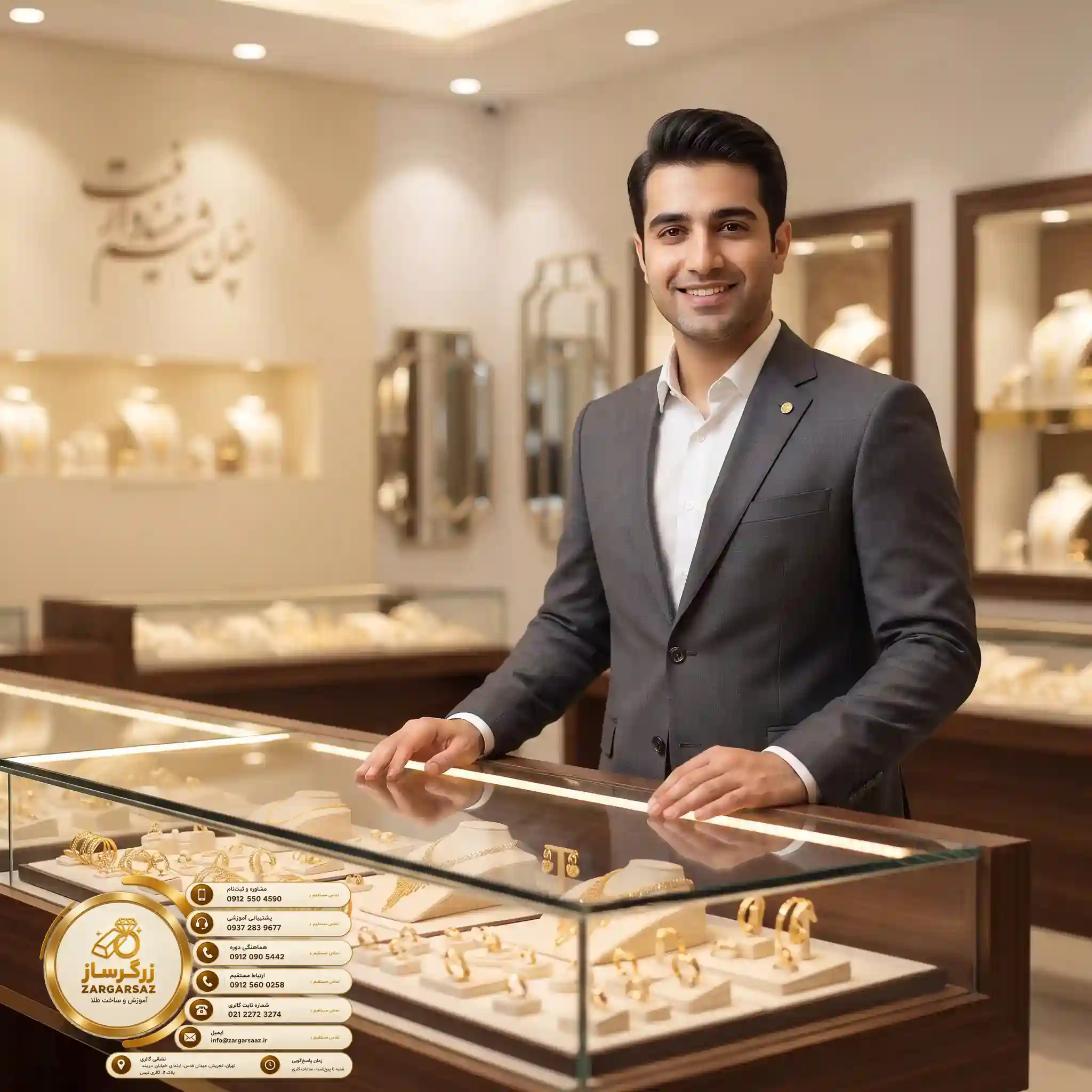 با دوره تخصصی زرگرساز، چگونه طلافروش شویم و مغازه بزنیم؟