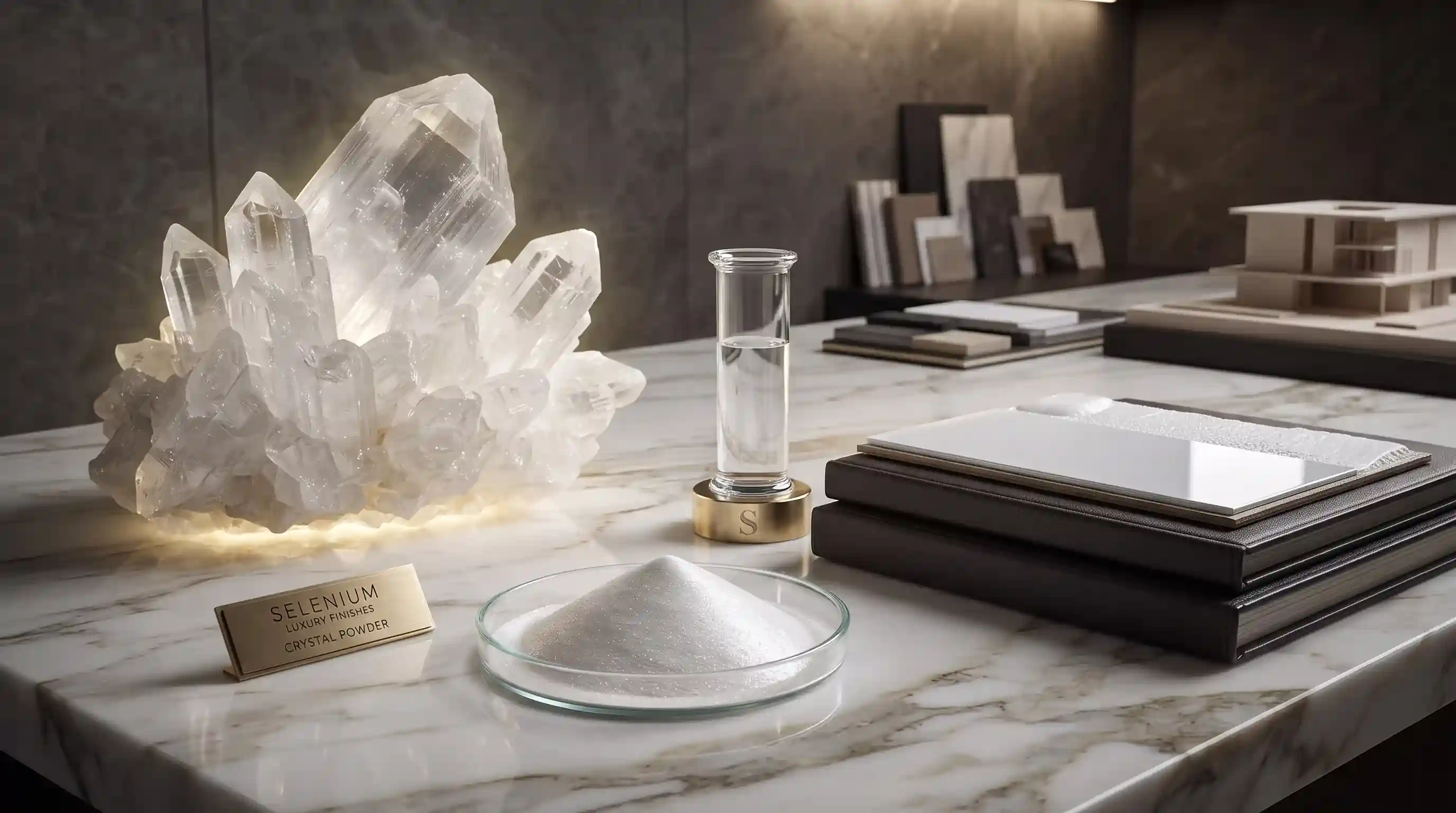 Comparison of Mechanical and Physical Properties of White Barite and Talc