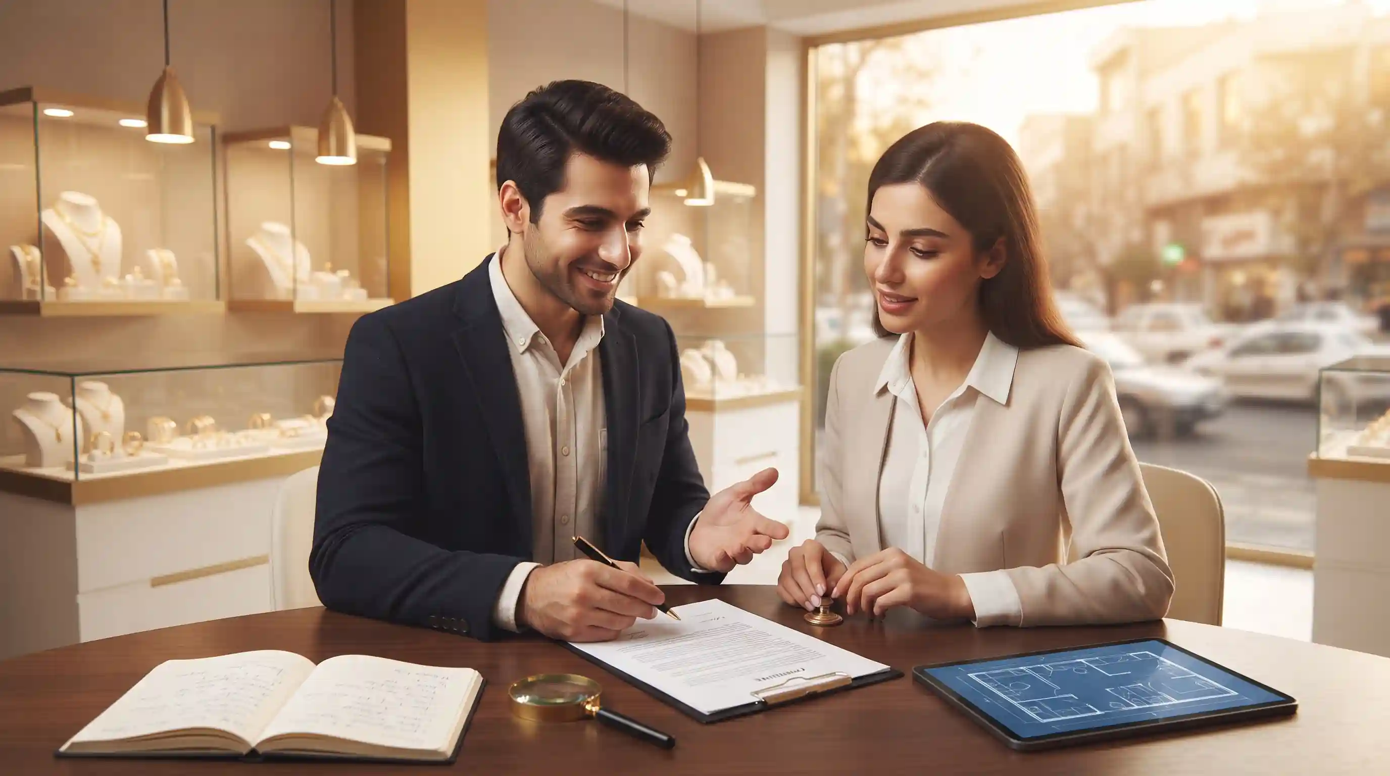 💼 مدل ساختارشکن زرگرساز در تامین سرمایه و تجهیز مغازه طلافروشی