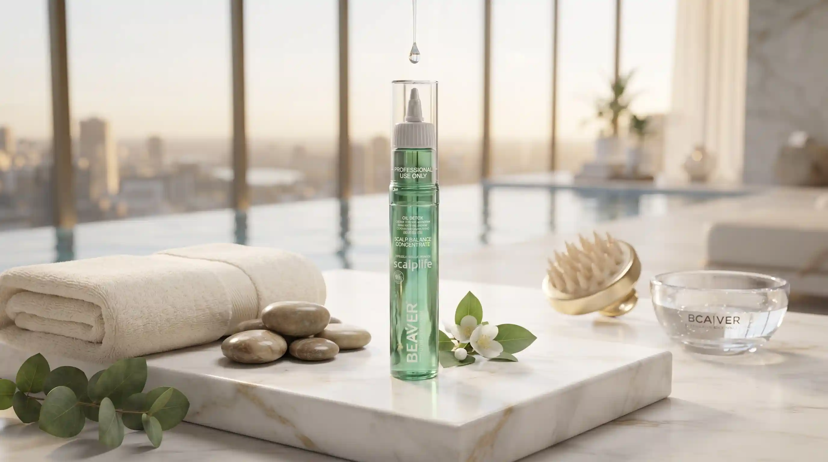 تأثیر کنسانتره کنترل چربی بیور | BEAVER Scalp Oil Control بر مو