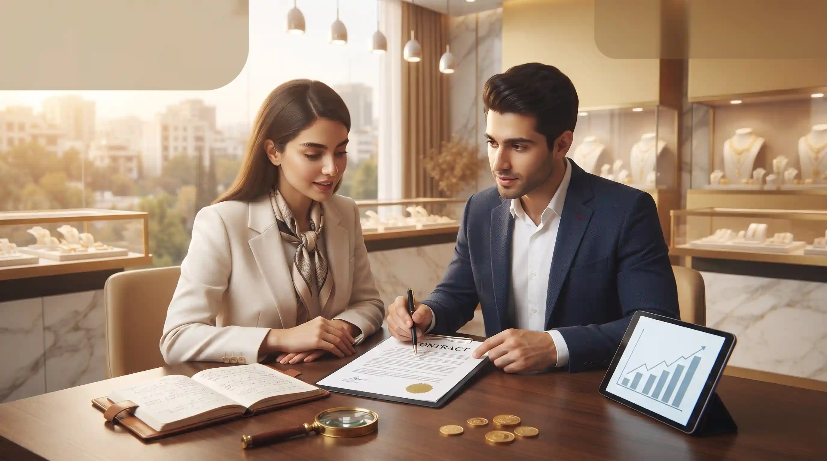 🤝 مدیریت اعتبارات، چک&zwnj;ها و چکش&zwnj;های بازار طلا