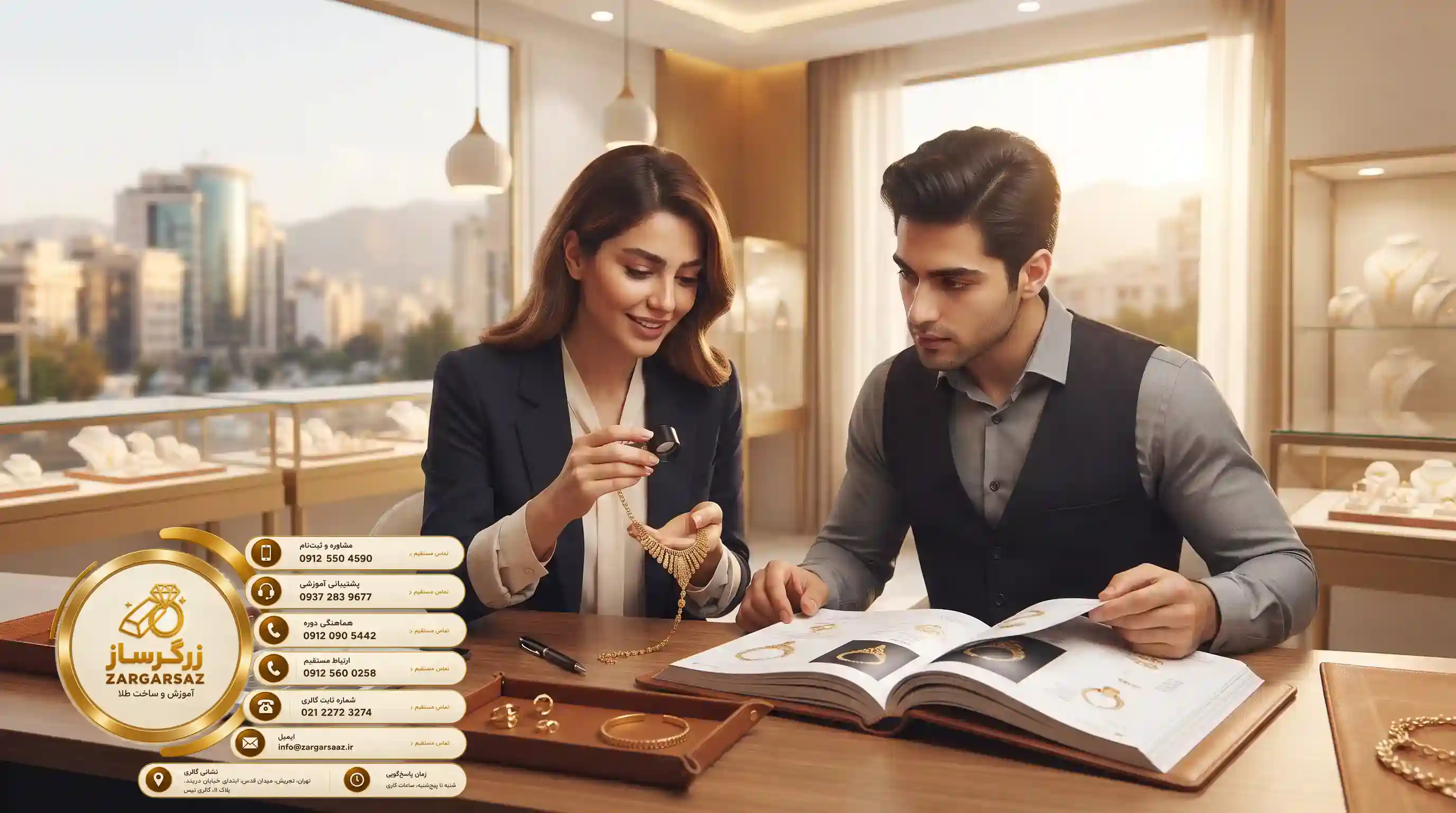 تعليم تجارة الذهب: كتالوجات المجوهرات الاحترافية