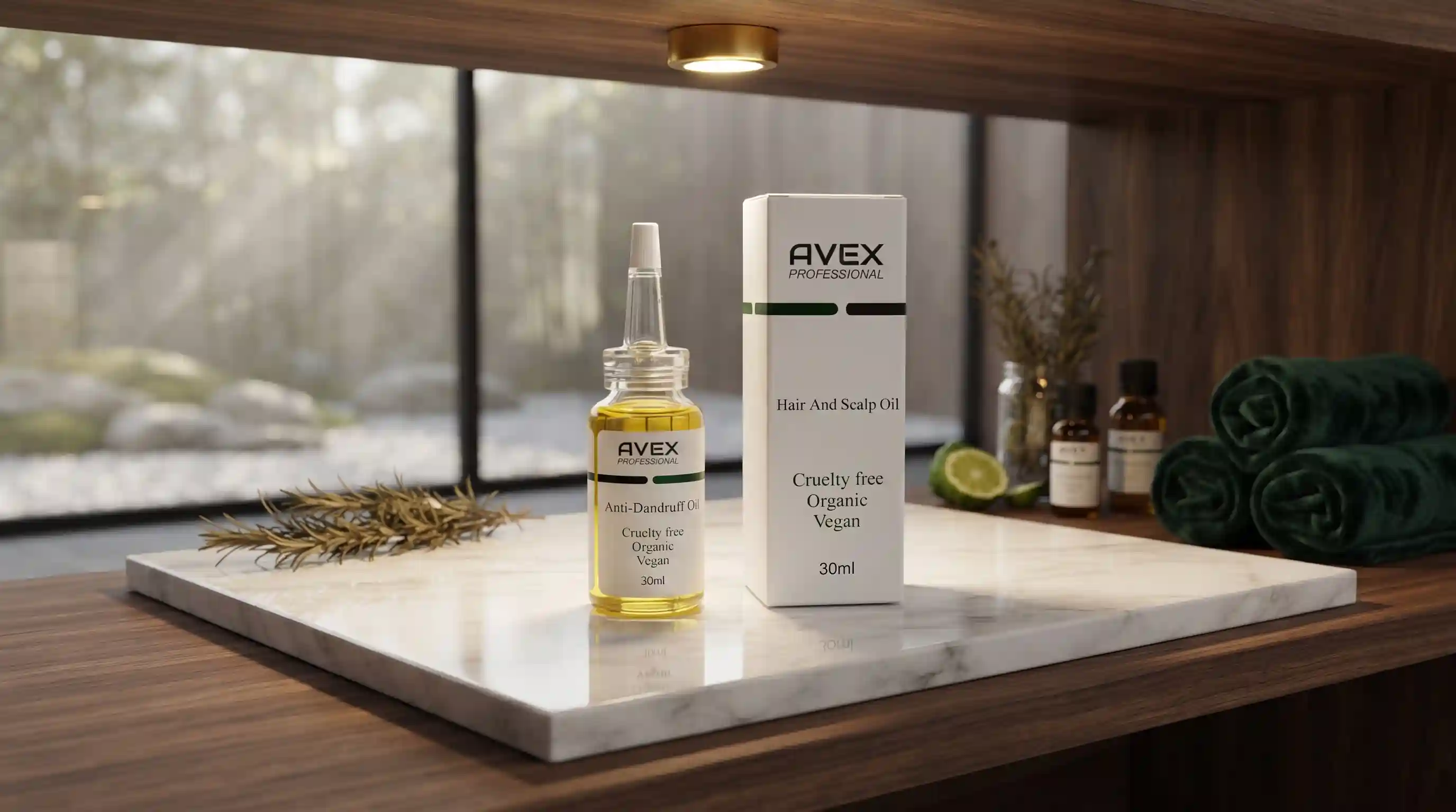 تعادل سبوم پوست سر: تنظیم هوشمند چربی توسط روغن AVEX