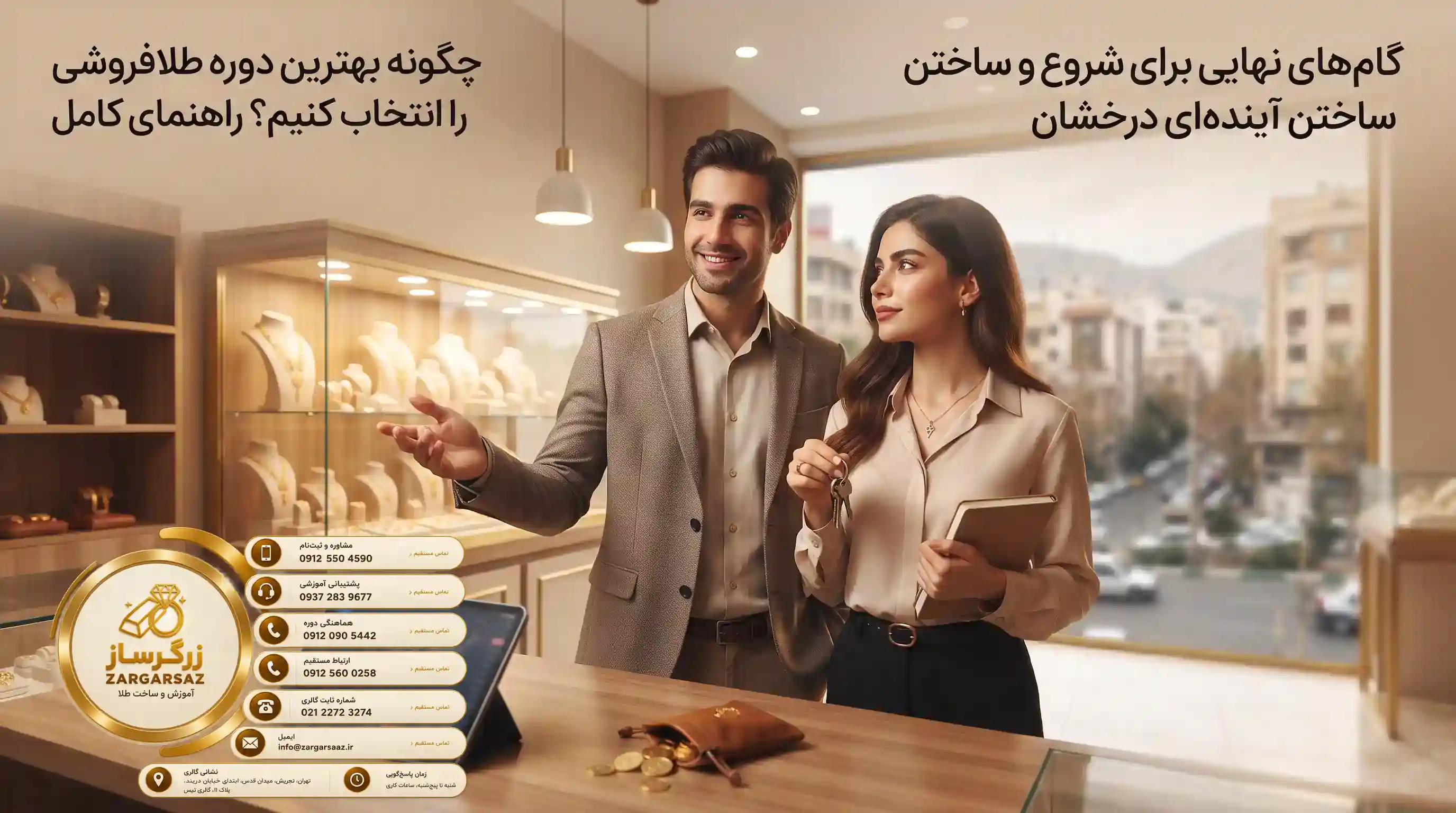 ???? گامهاي نهايي براي شروع و ساختن آيندهاي درخشان
