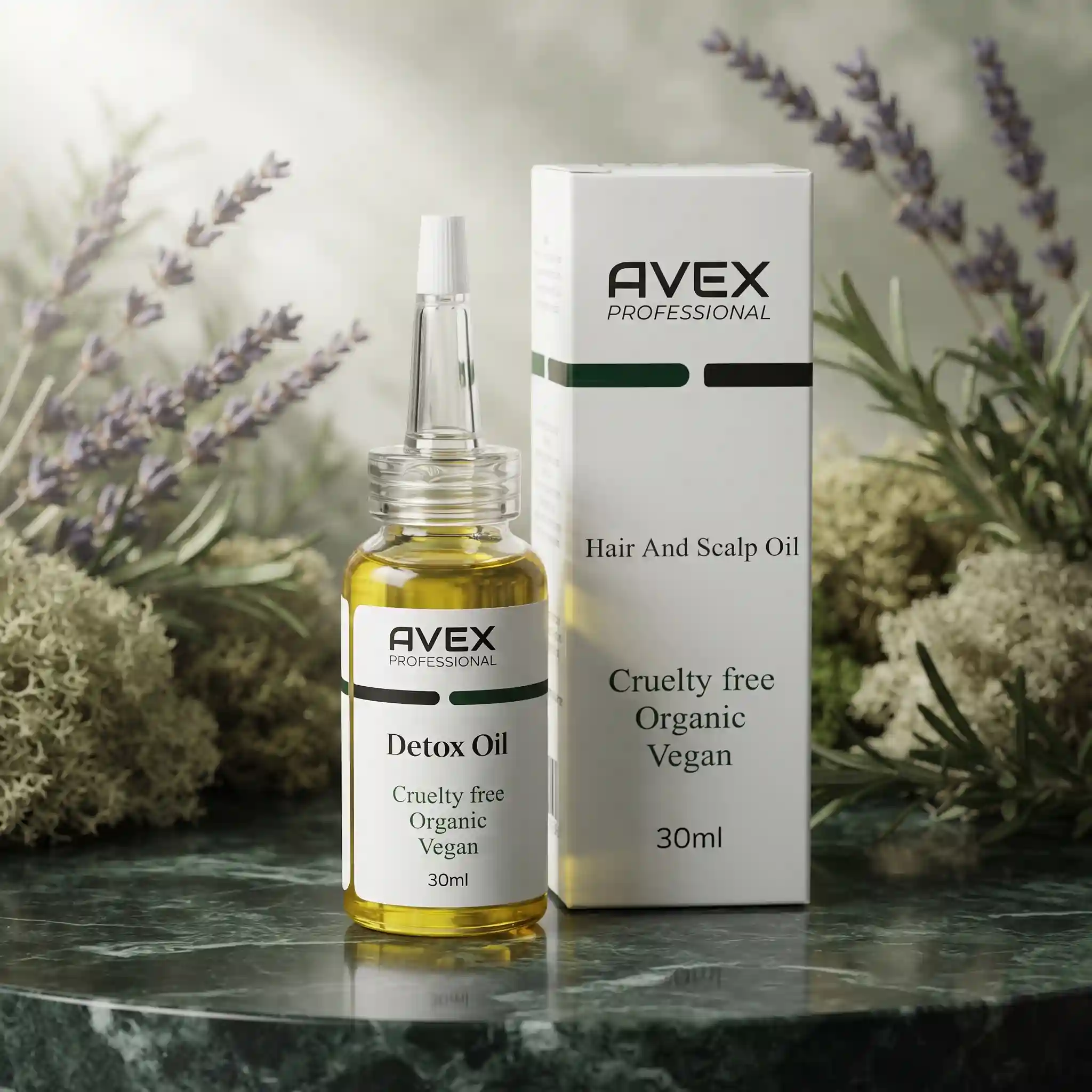 بهترین اویل دتوکس سم زدا اوکس | AVEX Professional Detoxifying Oil