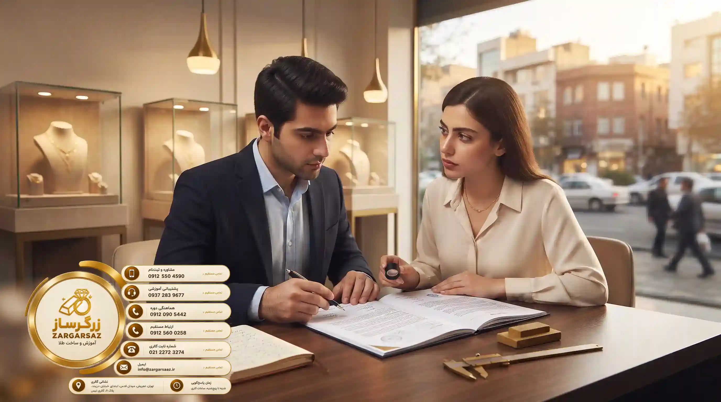 نقش آموزش طلافروشی در یادگیری دقیق قوانین سندیکای طلا