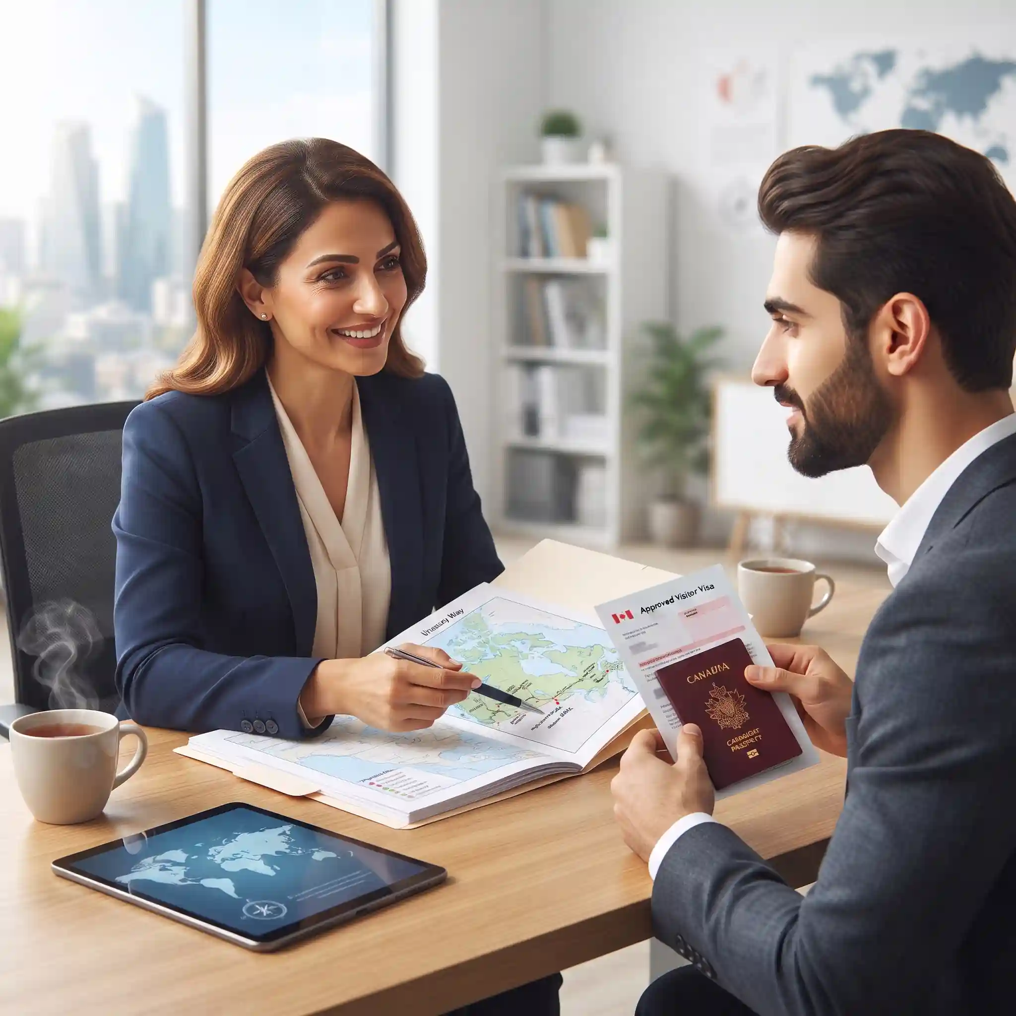برنامه دقیق نحوه گرفتن ویزای توریستی کانادا سریع