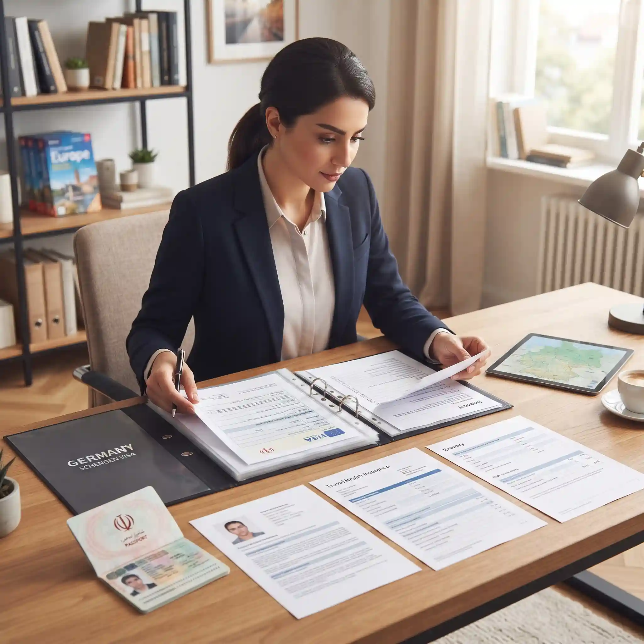چگونه مدارک لازم برای دریافت ویزای شینگن آلمان را بی‌نقص ارائه دهیم؟