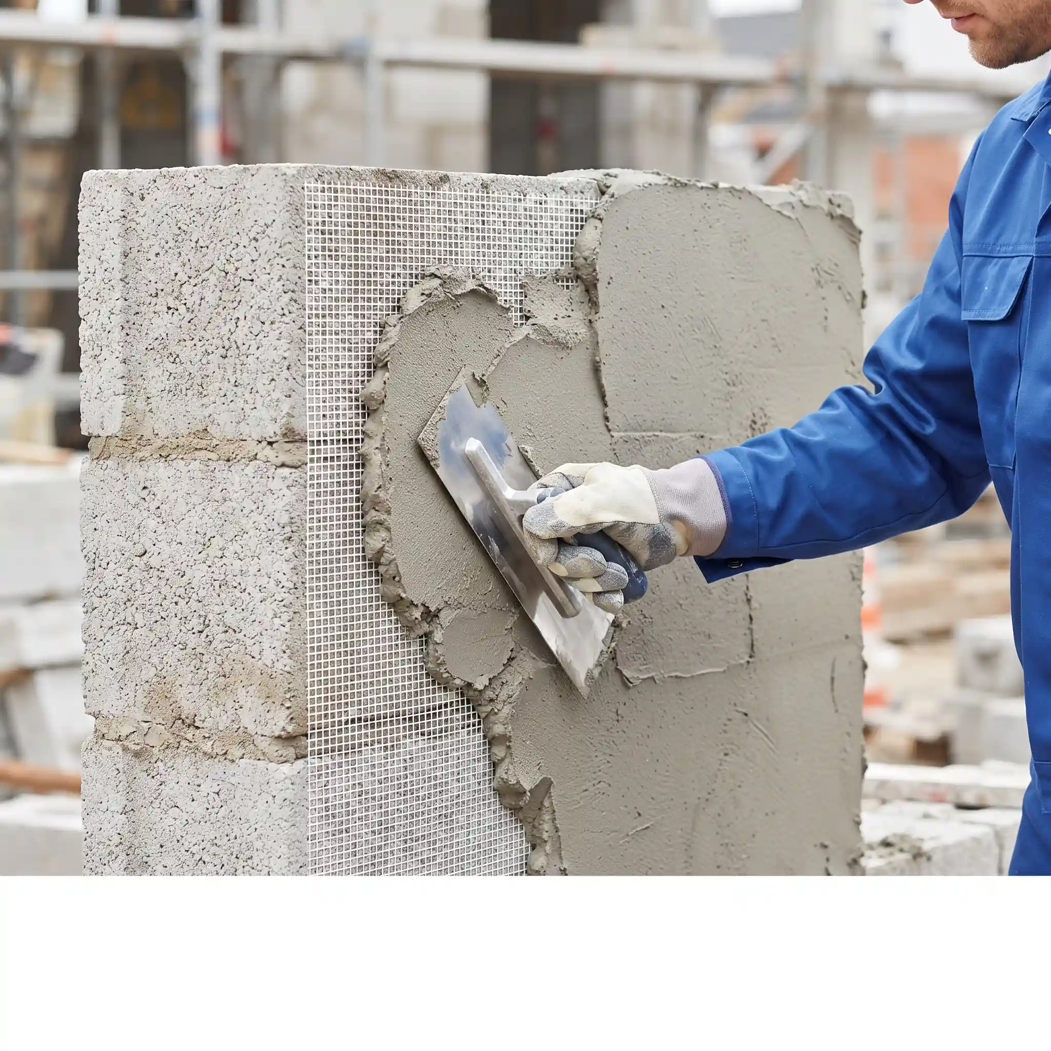 خرید پلاستر پایه سیمانی وال مش تارسازه کاهش هزینه و زمان