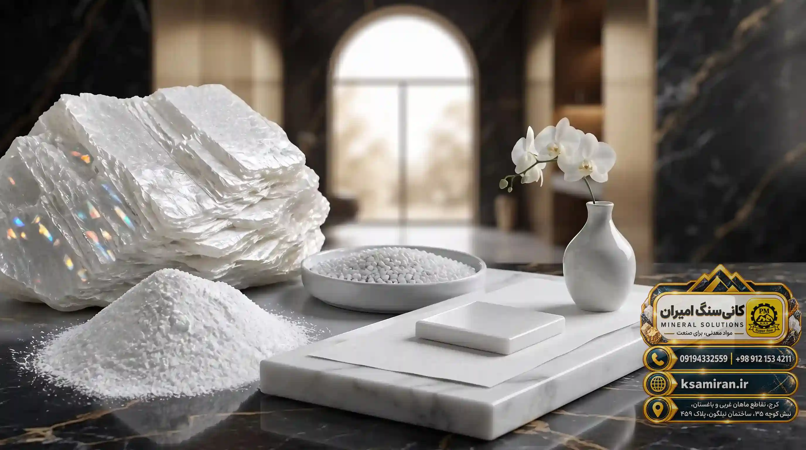 Physical and Chemical Properties That Distinguish White Talc