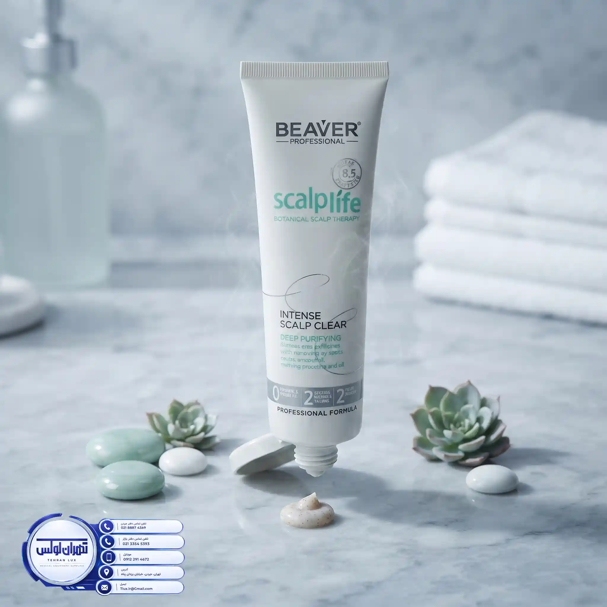 اسکراب اسکالپ بیور | BEAVER Scalp Scrub ضد التهاب قوی است