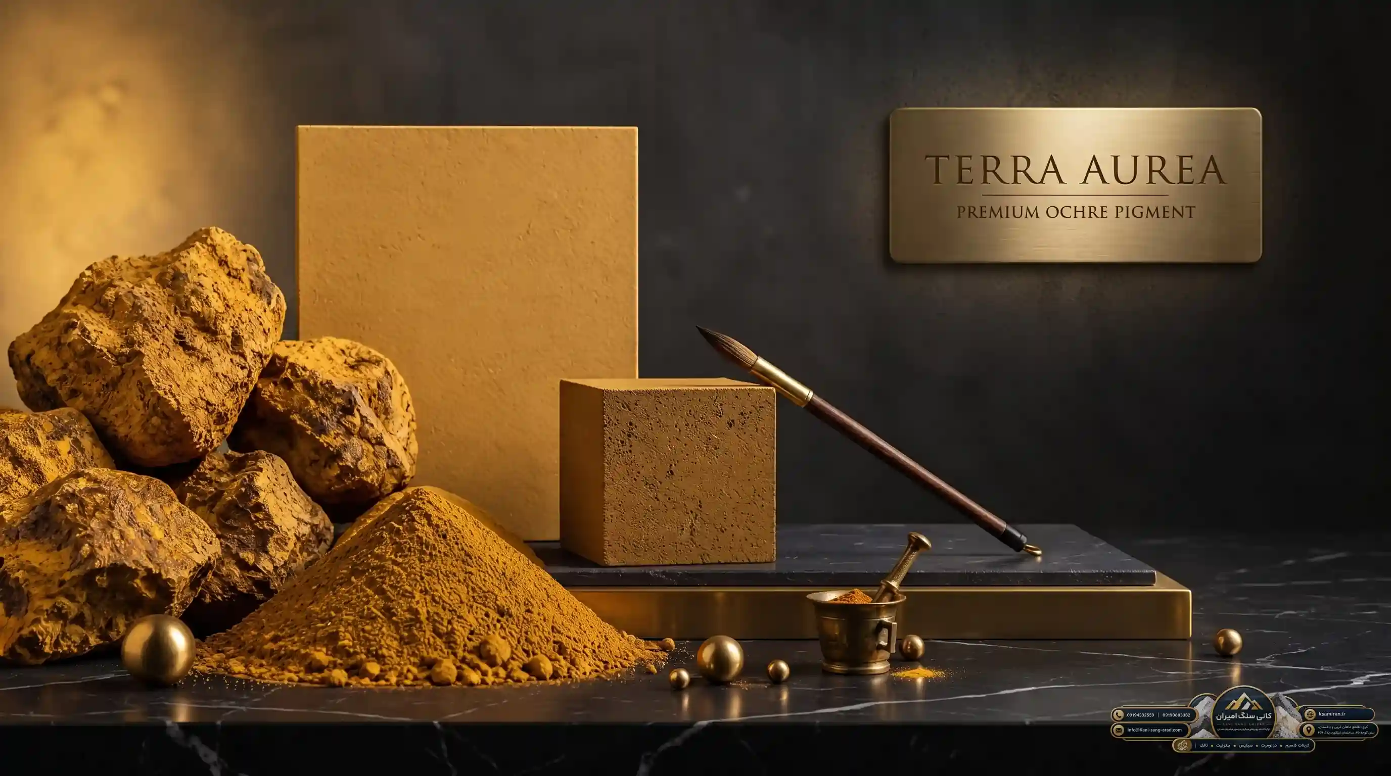 The Role of Limonite Oxide (Yellow Ochre) in the Colored Asphalt Manufacturing Industry