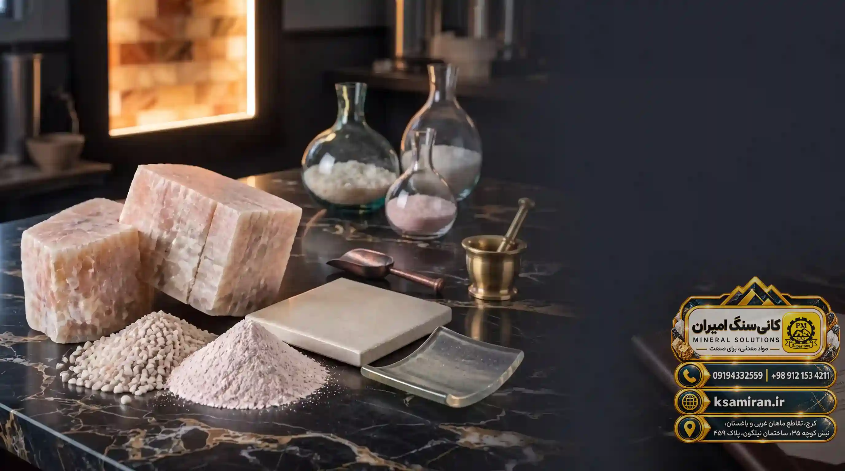 مقارنة بين أنواع الفلسبار (البوتاسي والصودي)
