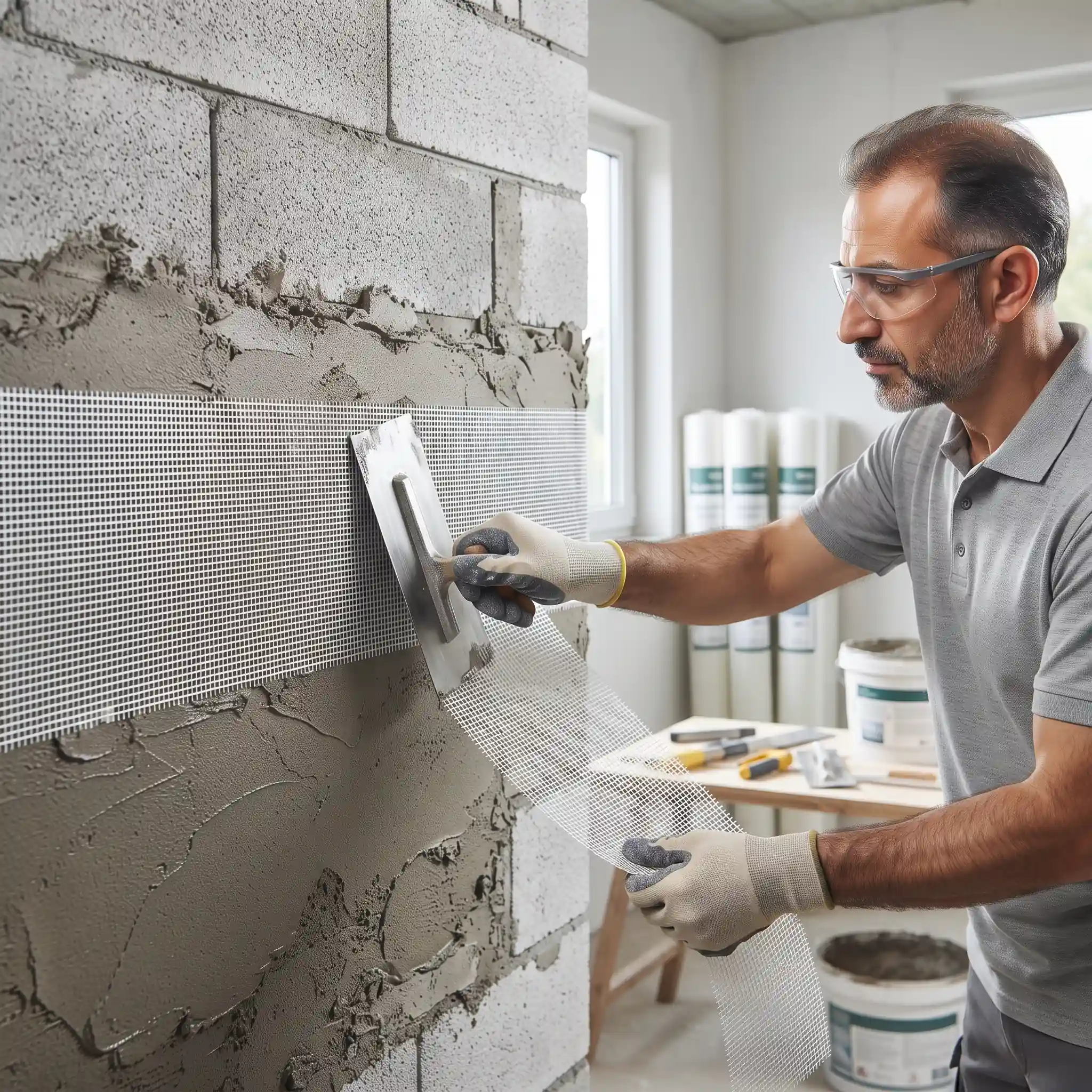 با خرید مش فایبرگلاس E-Glass دیوارهای خود را ایمن کنید