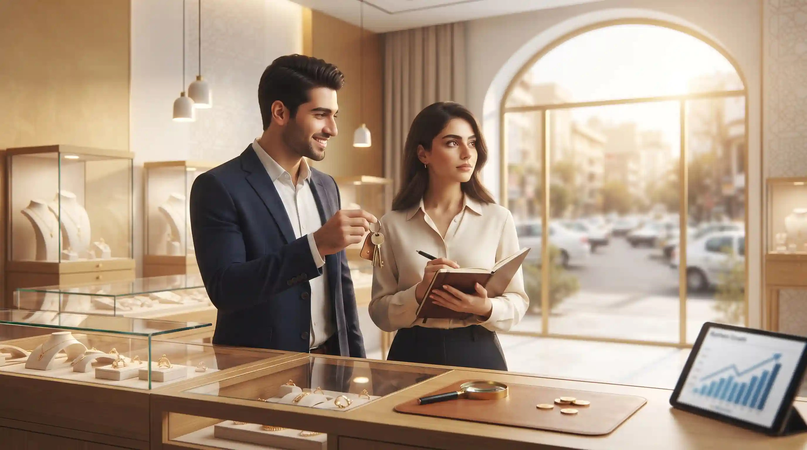 🚀 از یادگیری مهارت تا تاسیس مستقل مغازه طلا