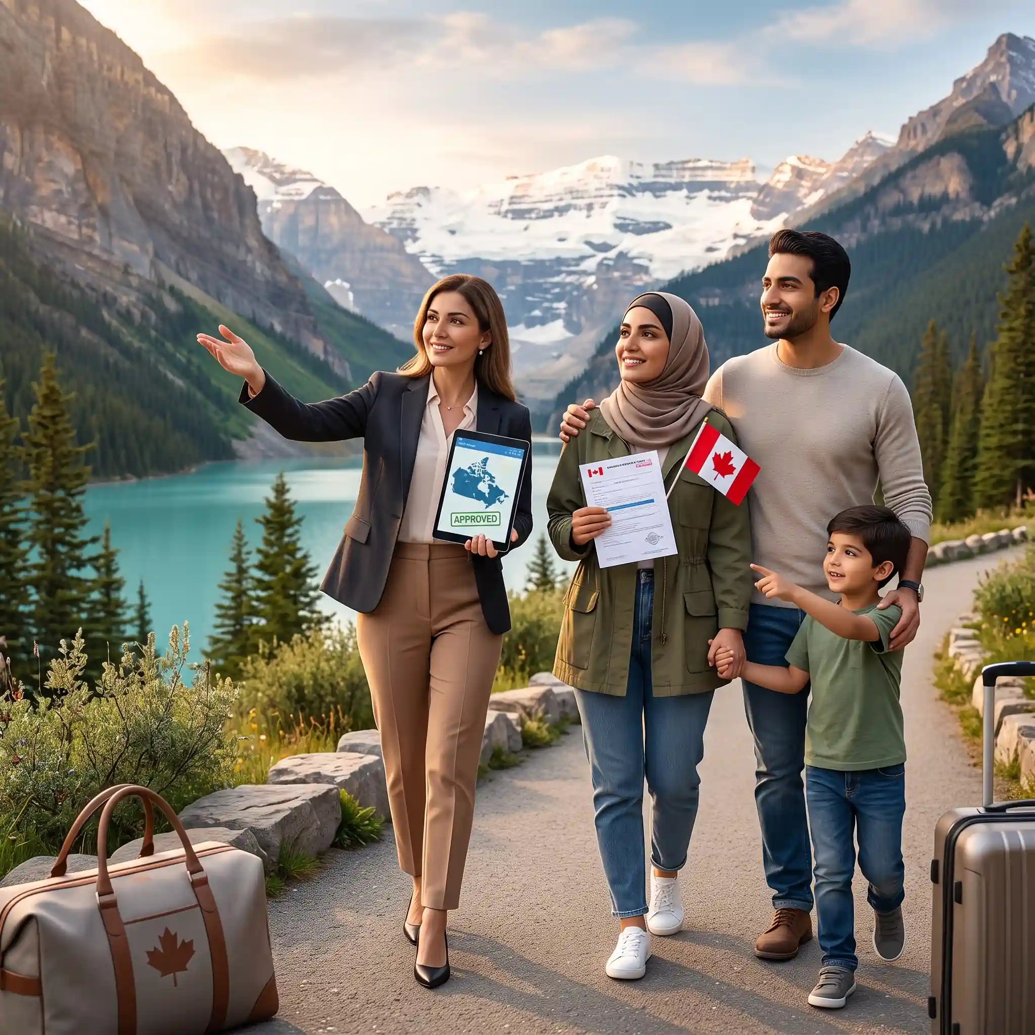 راهنمای تخصصی ویزا برای نحوه گرفتن ویزای توریستی کانادا