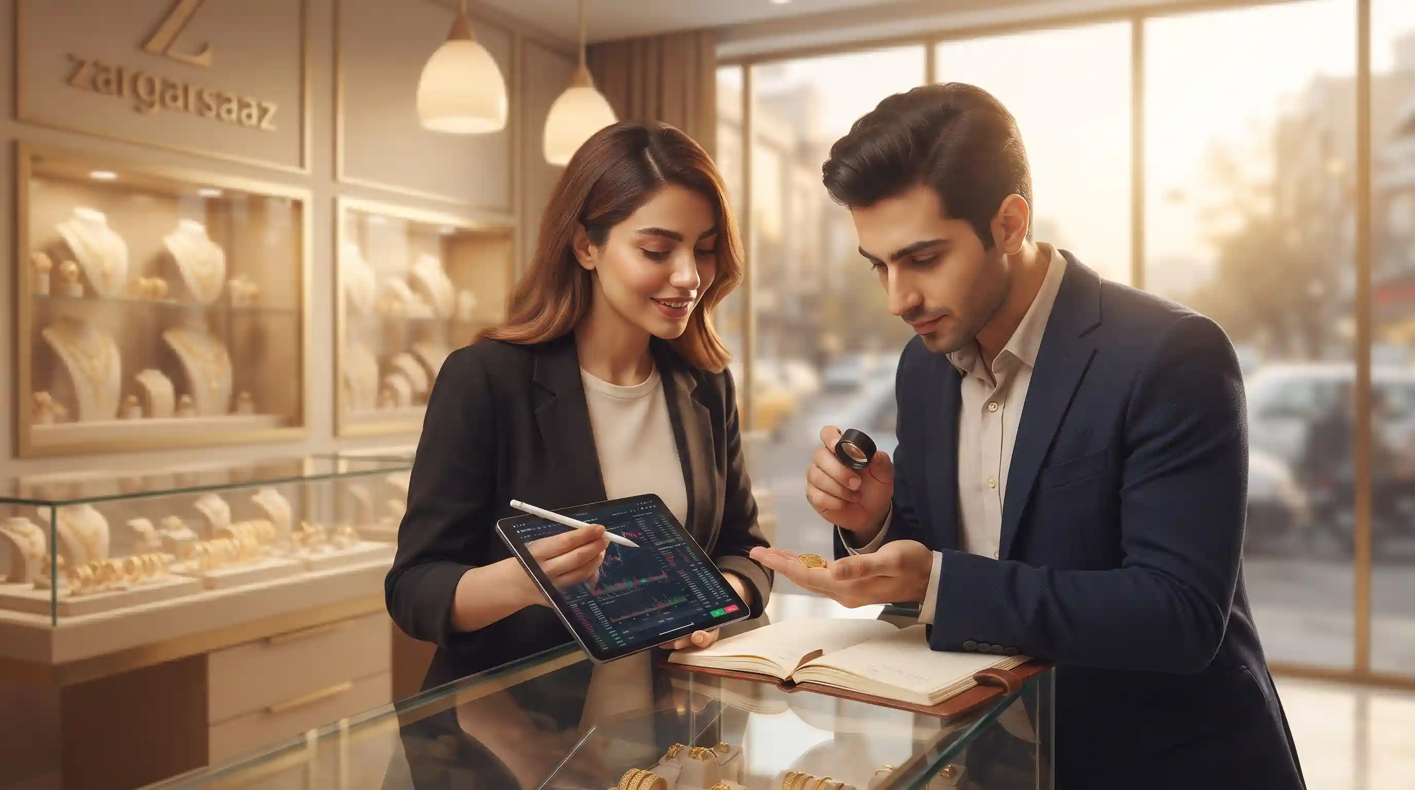 📈 ابزارهای تحلیلی و ارتباطی در بازار طلا