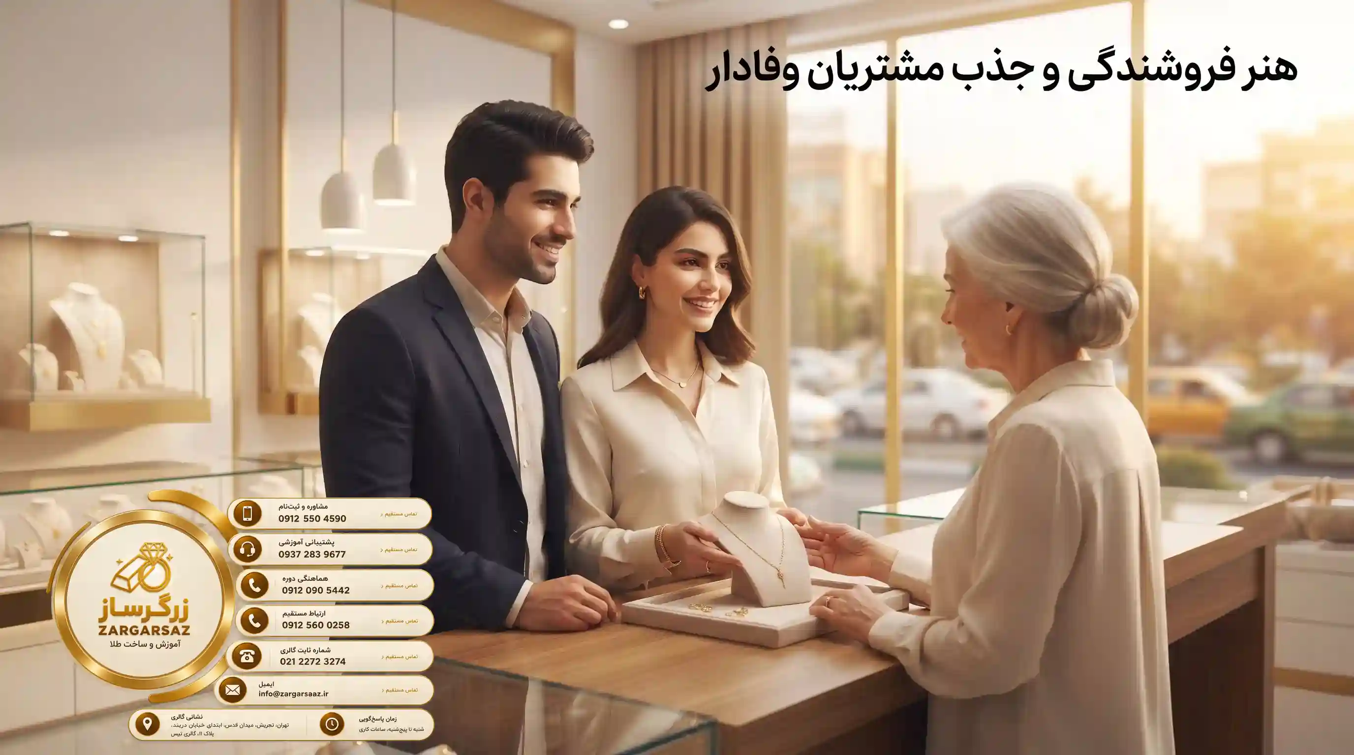 🛍️ هنر فروشندگی و جذب مشتریان وفادار