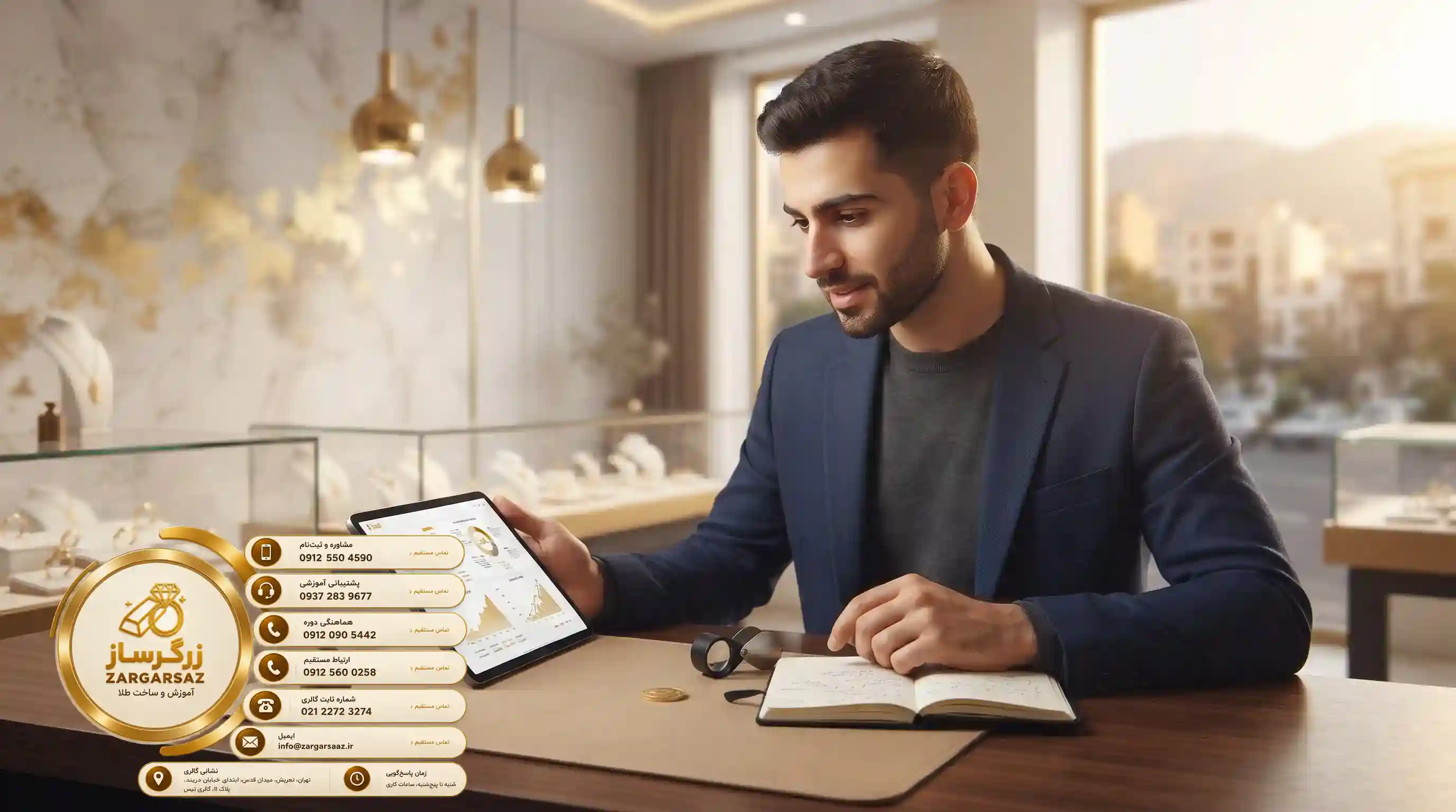 ???? رازهاي پنهان در آموزش صفر تا صد طلافروشي