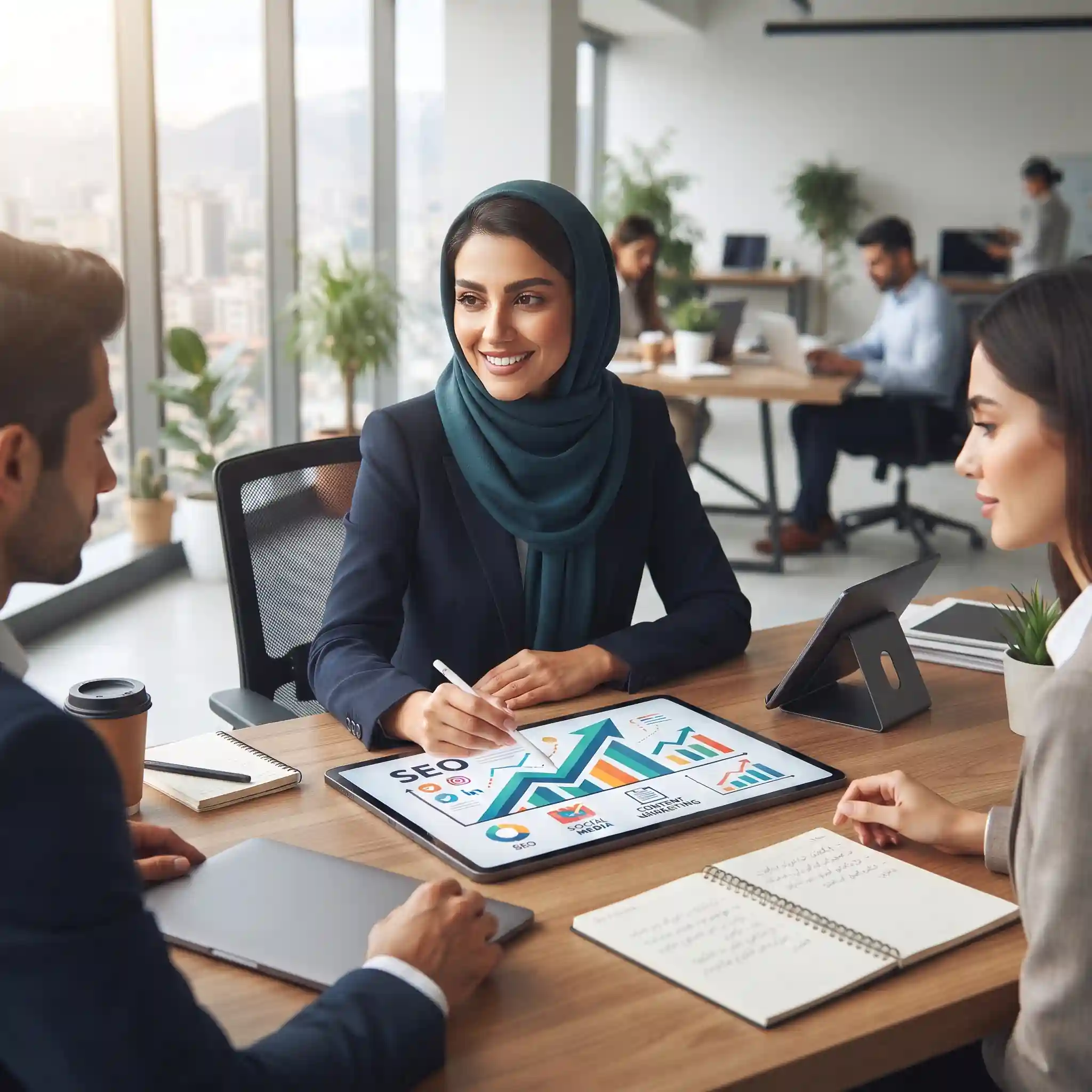 استراتژی دیجیتال مارکتینگ ما، مسیر رشد کسب‌وکار شما را هموار می‌کند