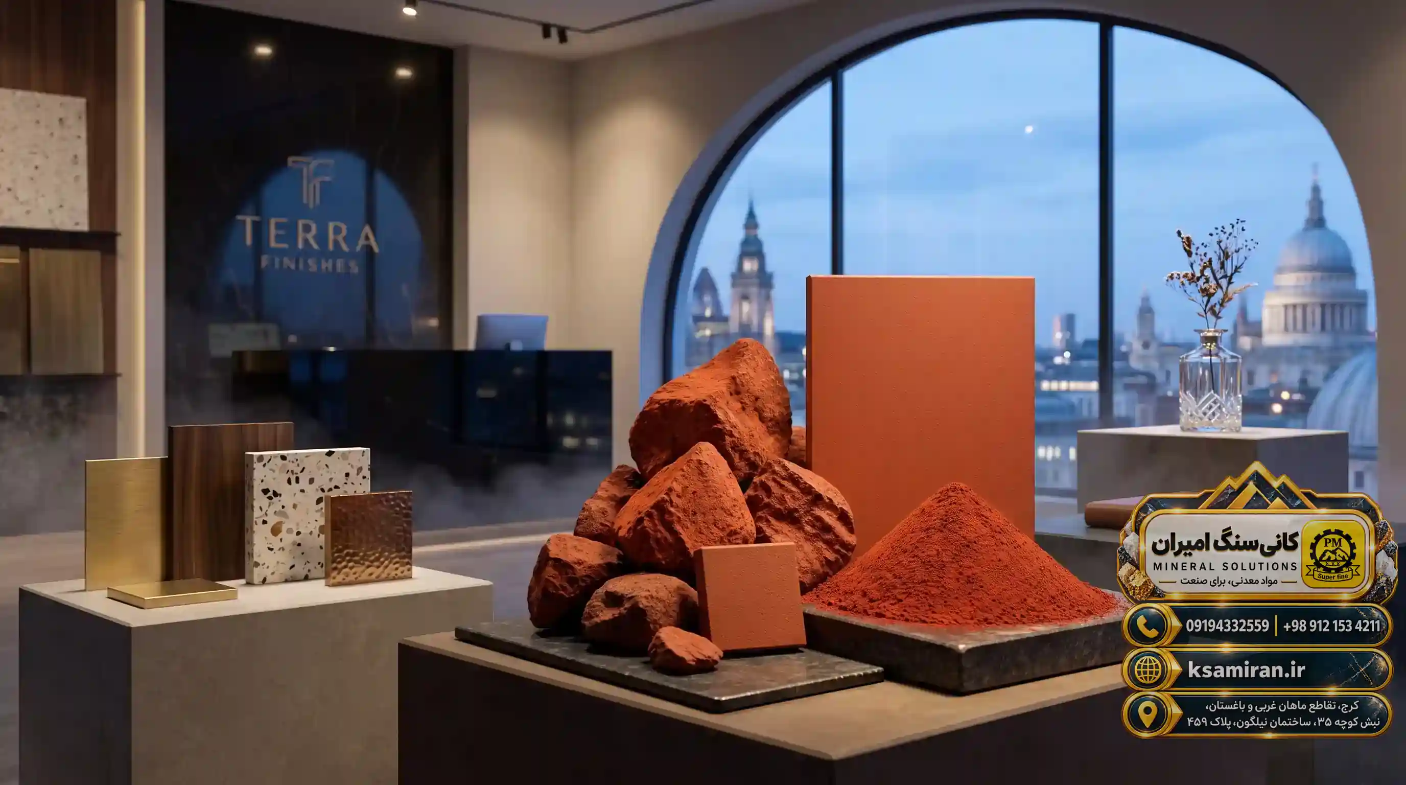 Application of Red Iron Oxide (Ochre) in Ceramic Products