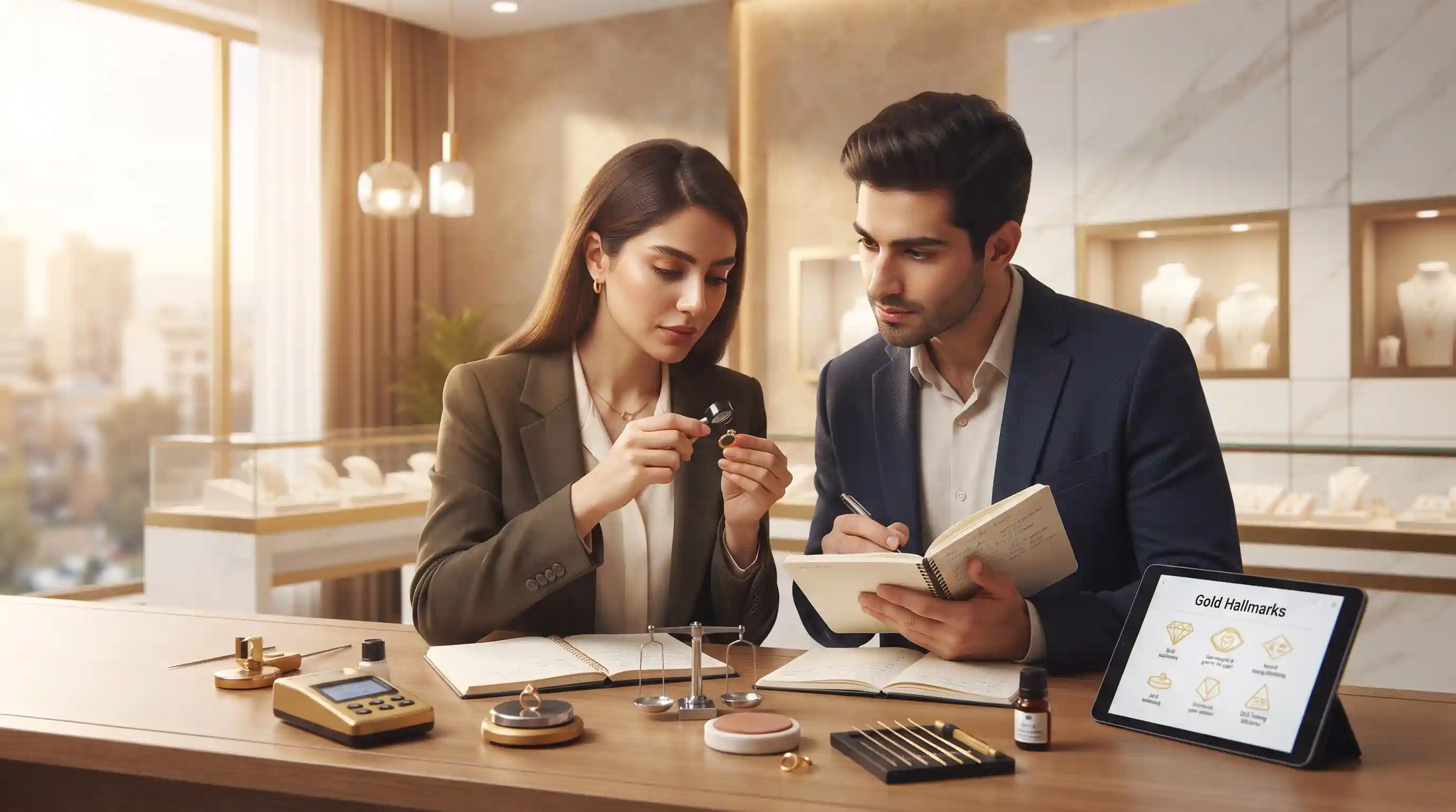 روشهای ارزیابی کیفیت در آموزش طلافروشی برای خریداران