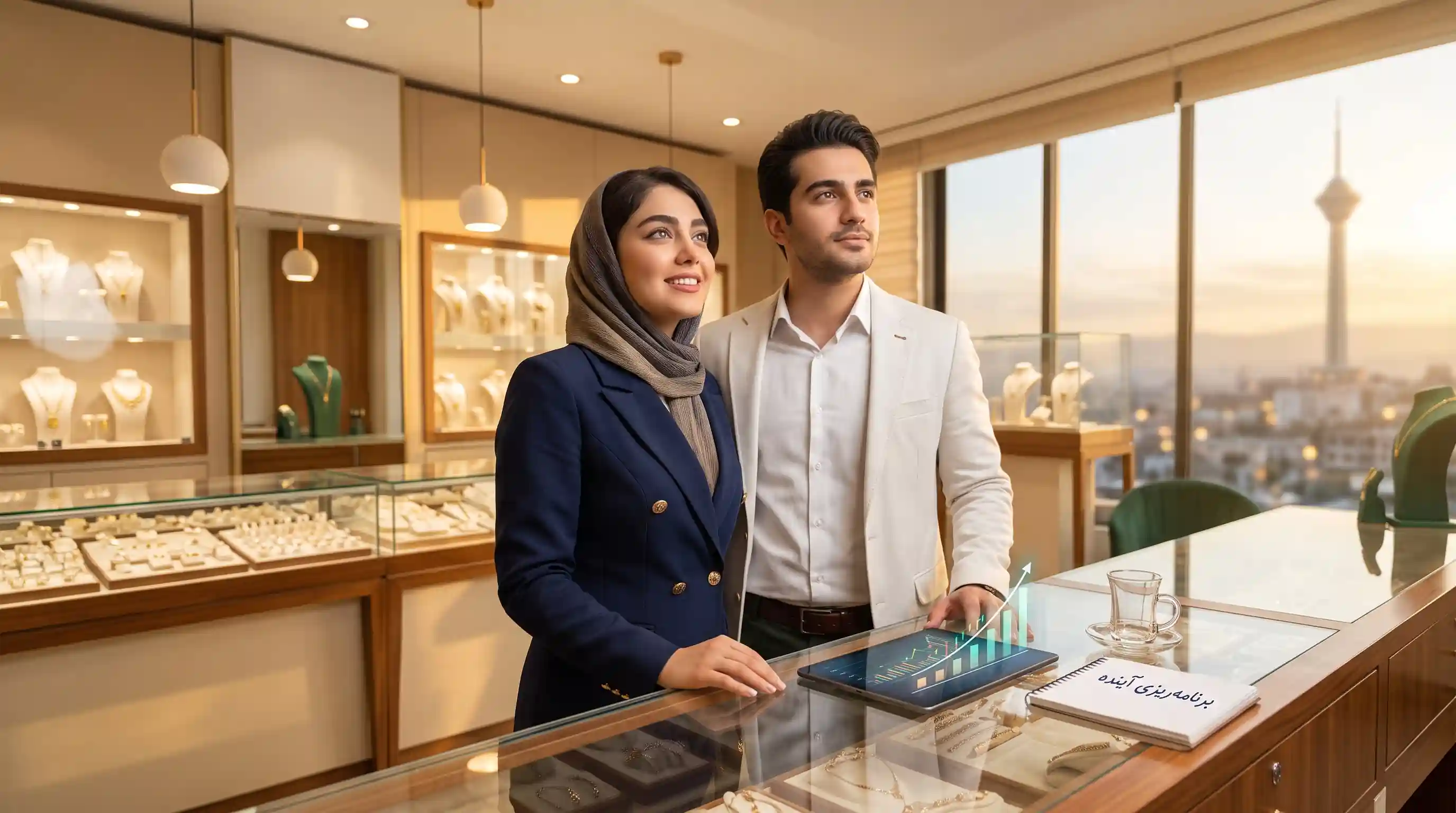 🔮 آیندهنگری و توسعه کسبوکار طلافروشی