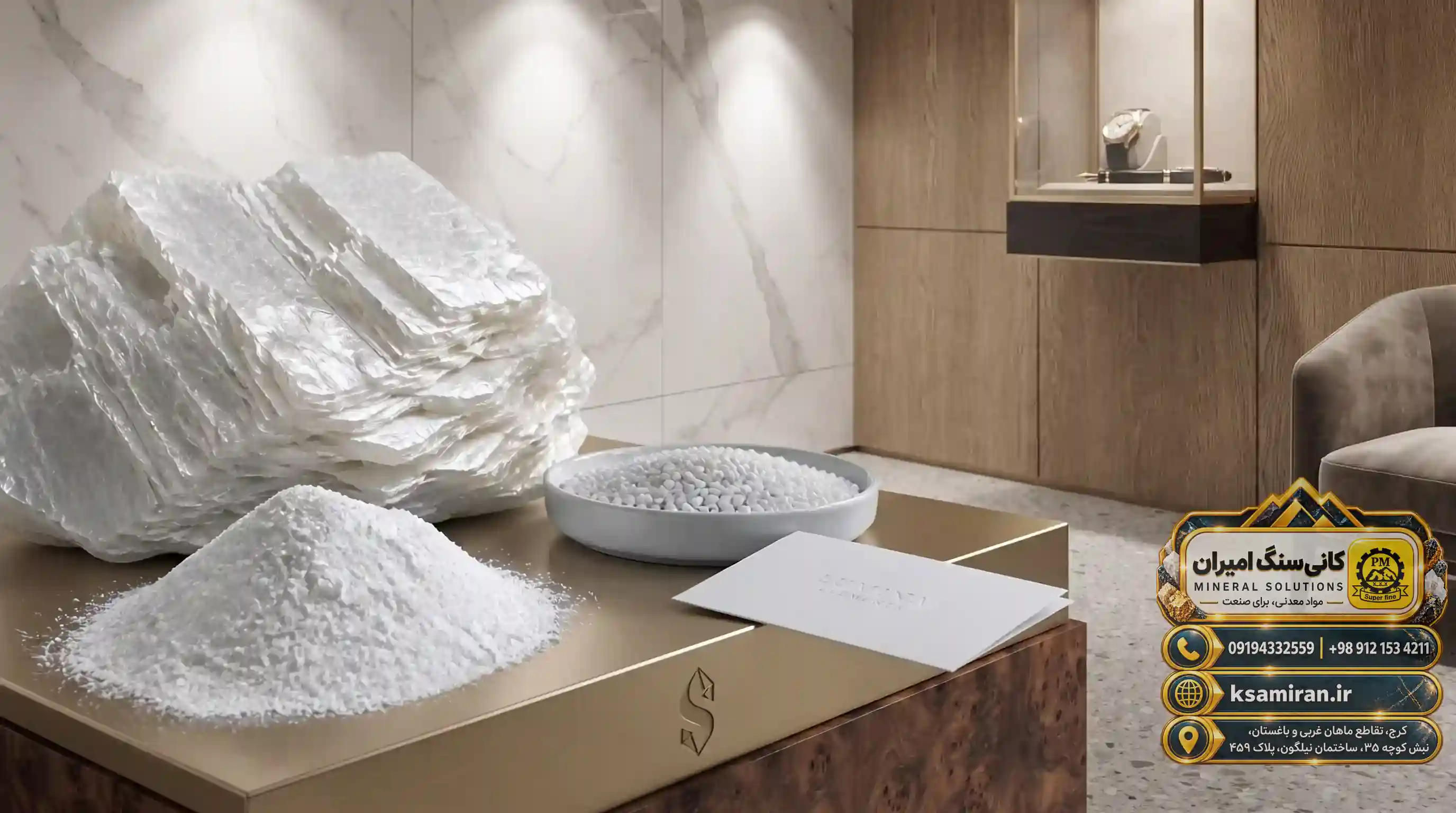 Comparison of White Talc with Other Widely Used Industrial and Mineral Powders