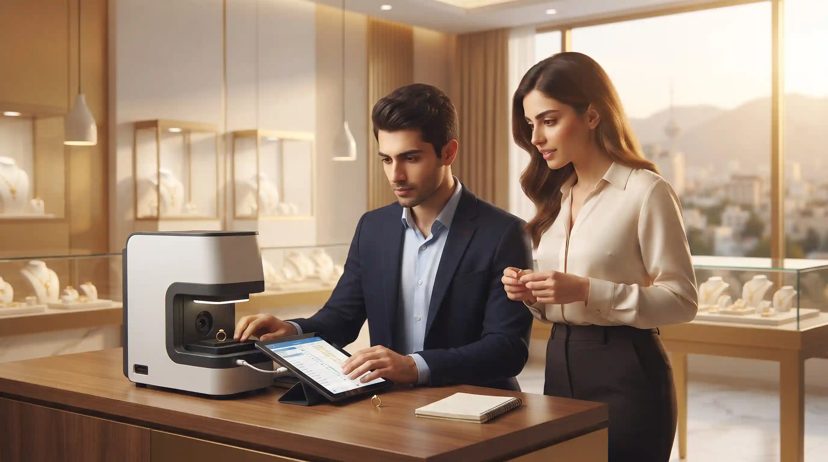 🔬 کاربرد دستگاه ایکس رای (XRF) در تشخیص غیرمخرب عیار طلا