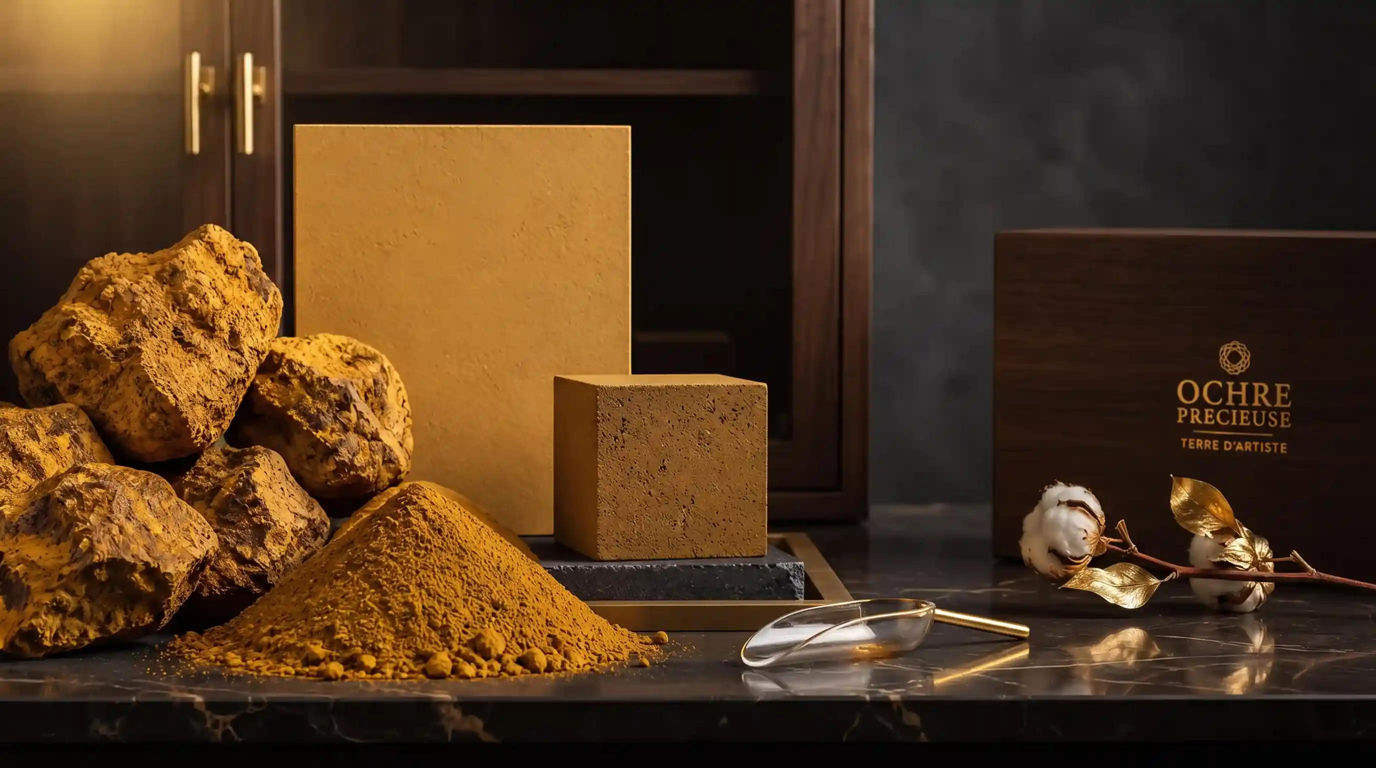 Application of Limonite Oxide (Gol Mash) in Mosaic Production