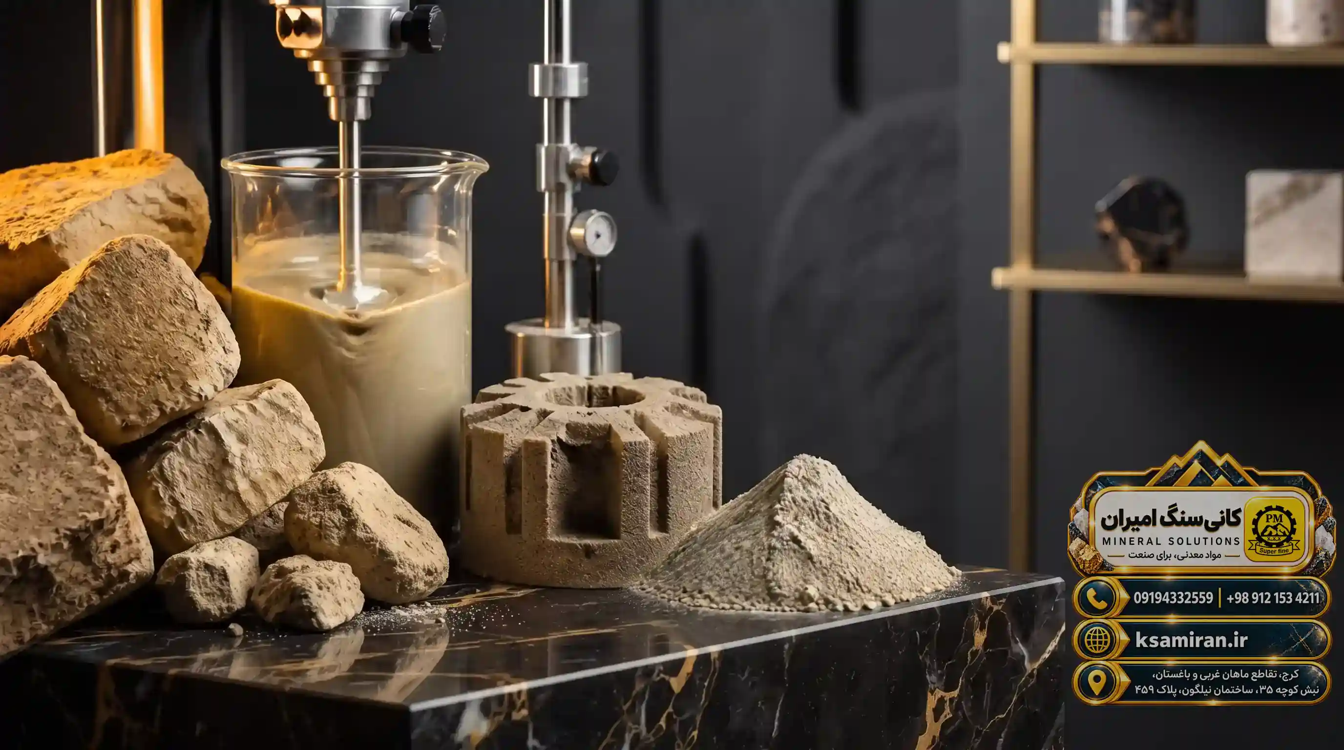 Economic and technical advantages of using Bentonite produced by Kani Sang Amiran