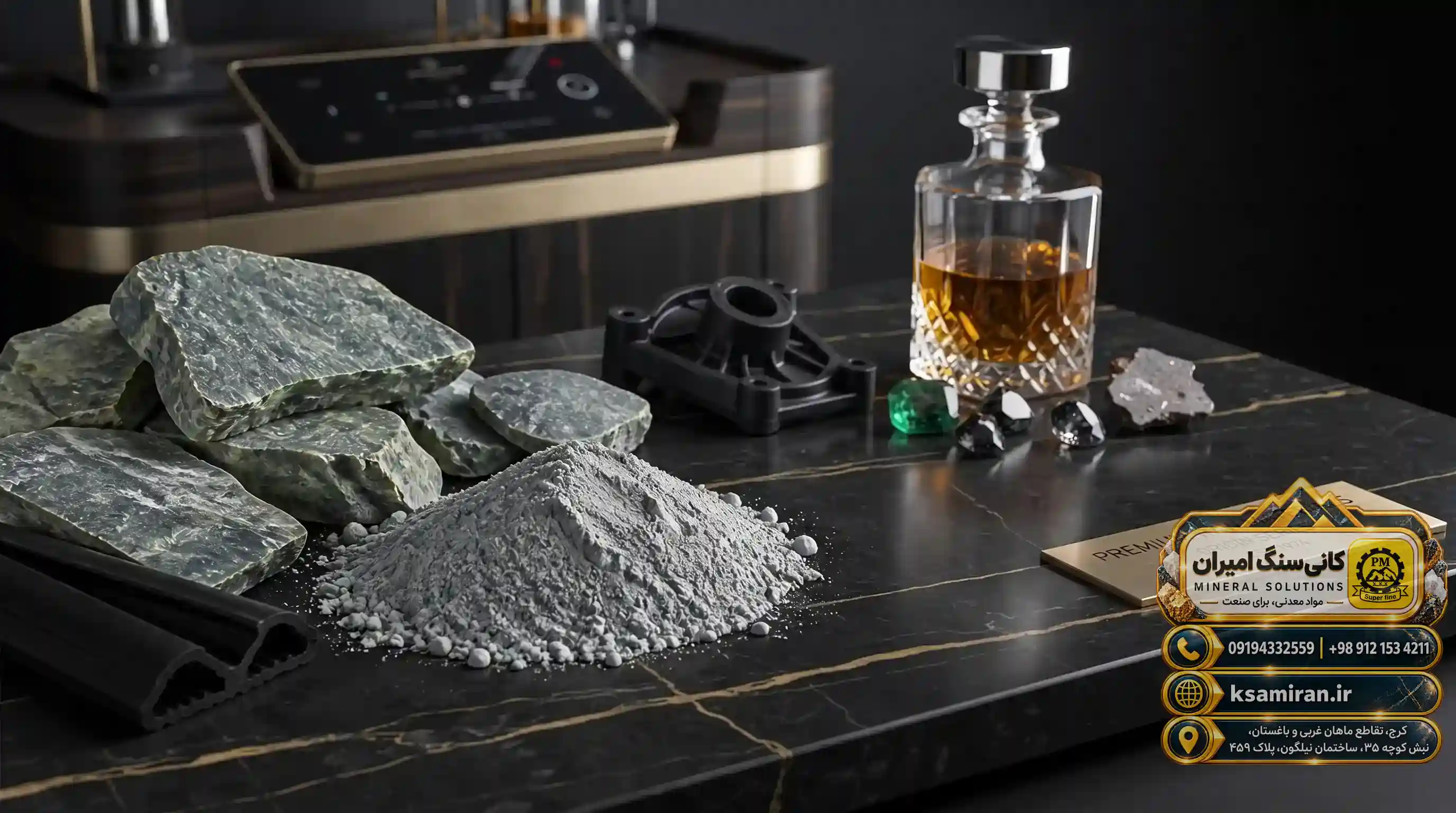 The role of industrial talc in polymer industries and plastic production