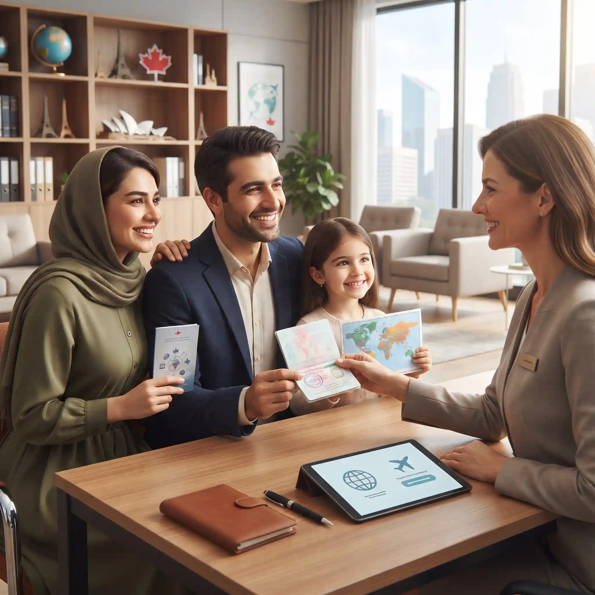 موسسه مهاجرتی دایان تک اخذ ویزا را آسان می‌کند