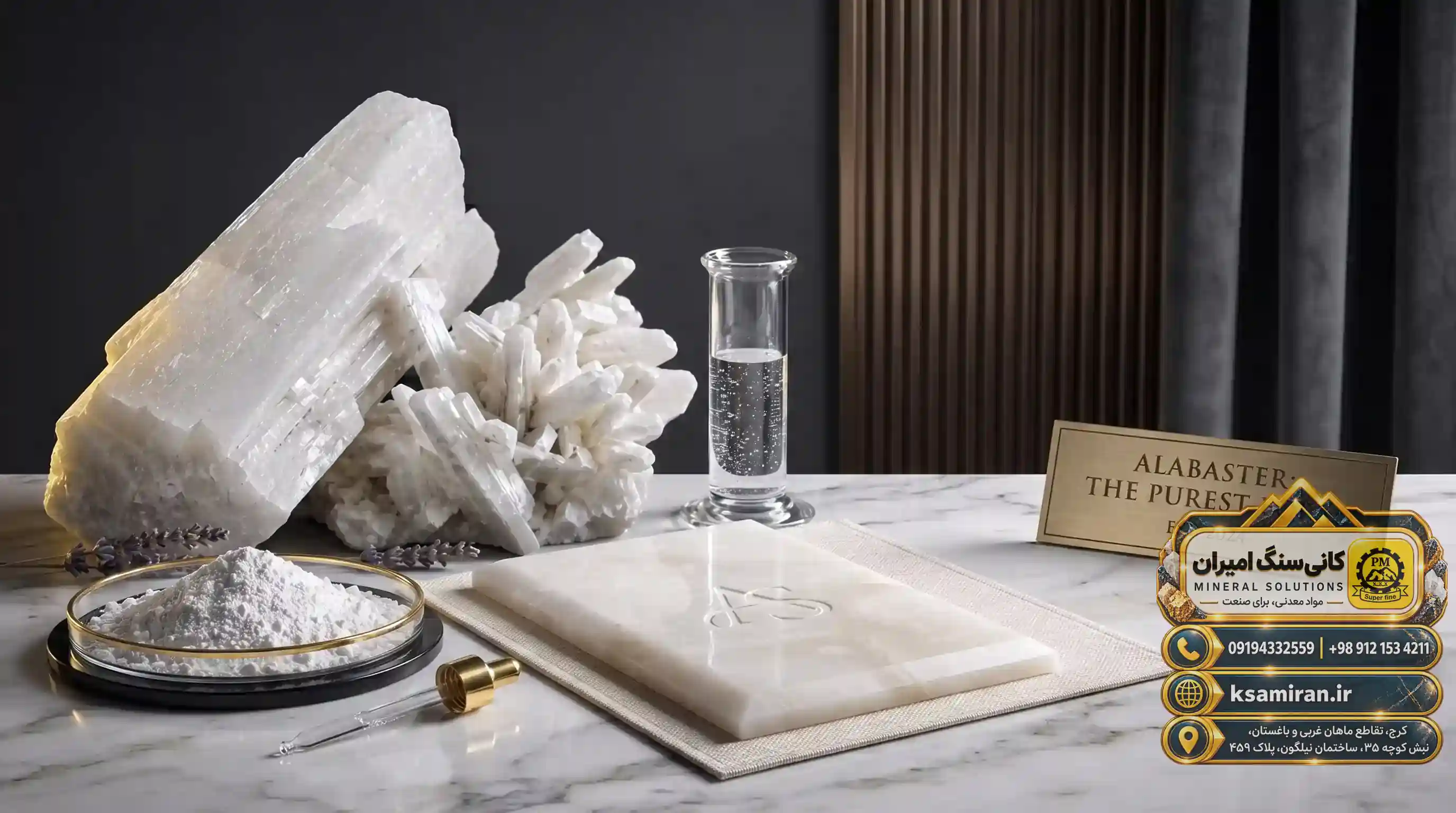 Physical and Chemical Properties of White Barite