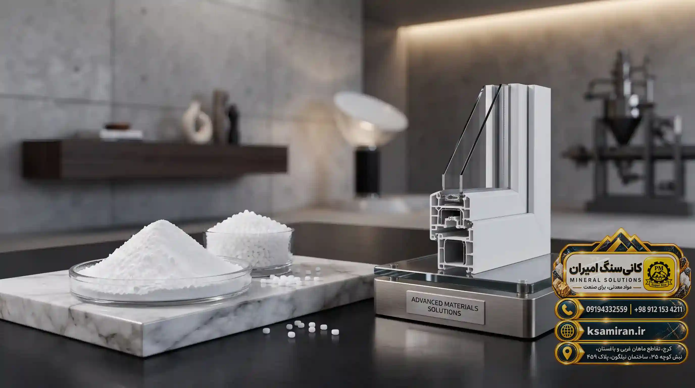 Understanding the Structure and Physical Properties of Coated Calcium Carbonate