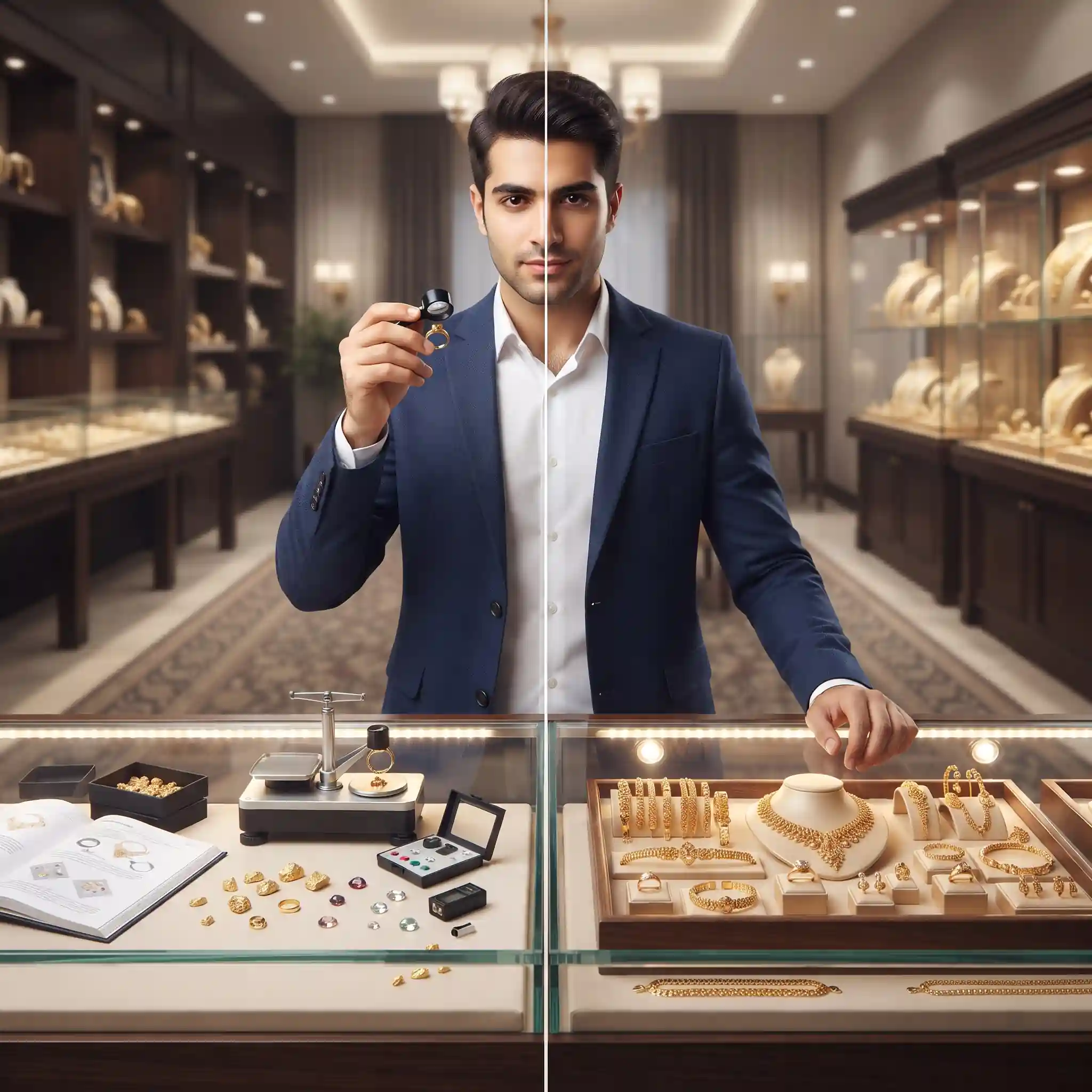 اطلاع از هزینه کلاس آموزش طلافروشی و شروع کار در صنف طلا