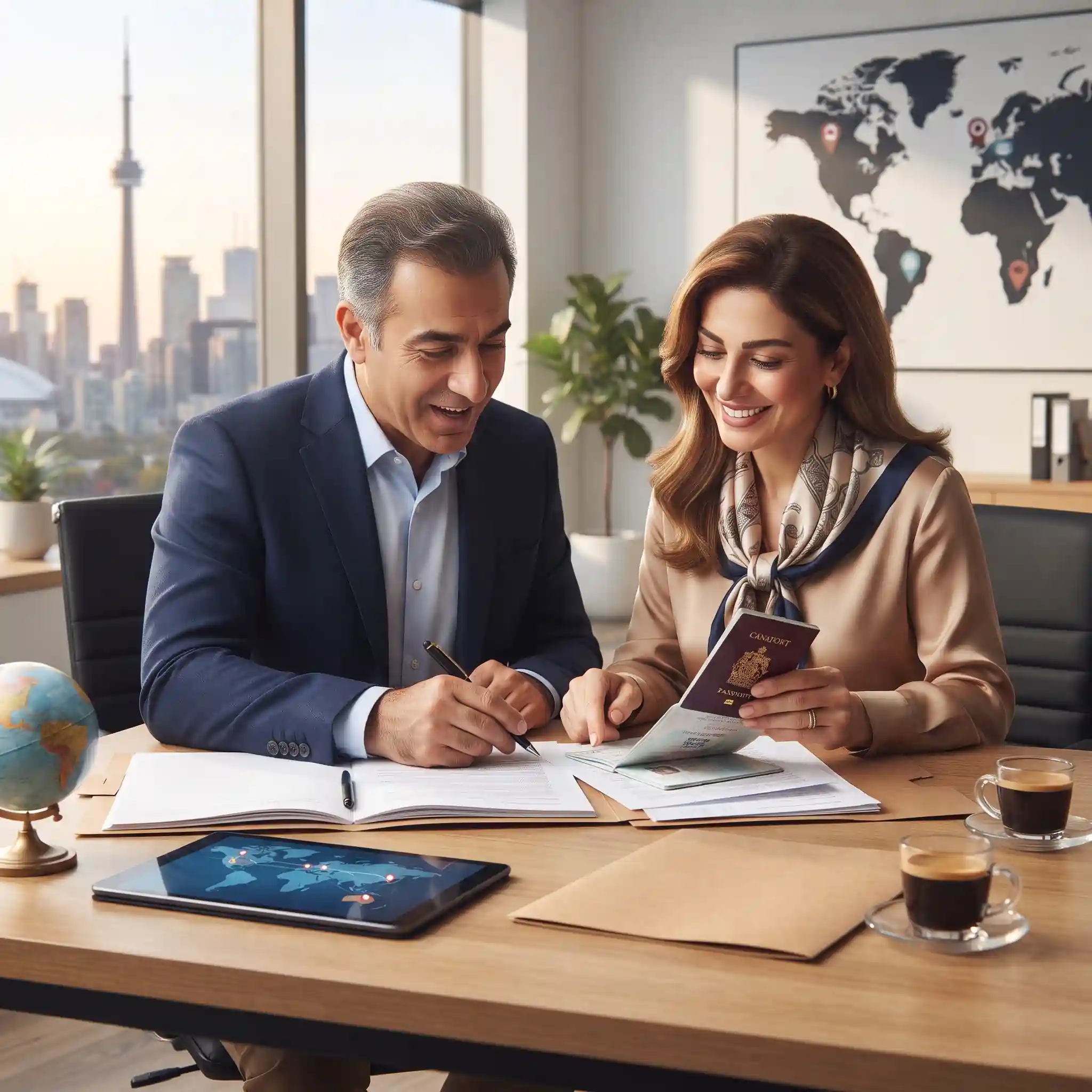 موسسه مهاجرتی دایان تک درخواست اولیه را آسان می‌کند