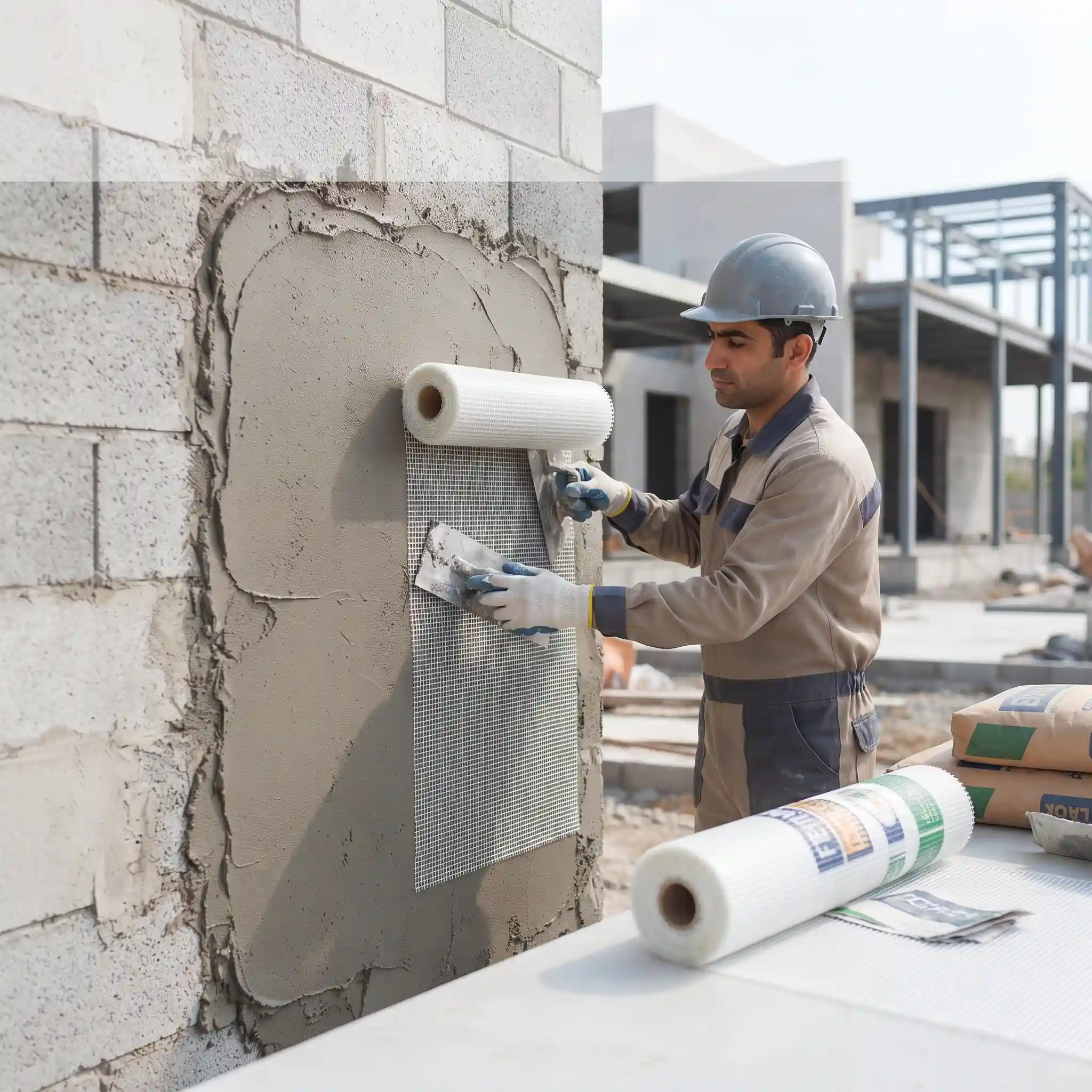 مقایسه قیمت مش فایبرگلاس نوین وال مش انتخاب هوشمند مهندسان