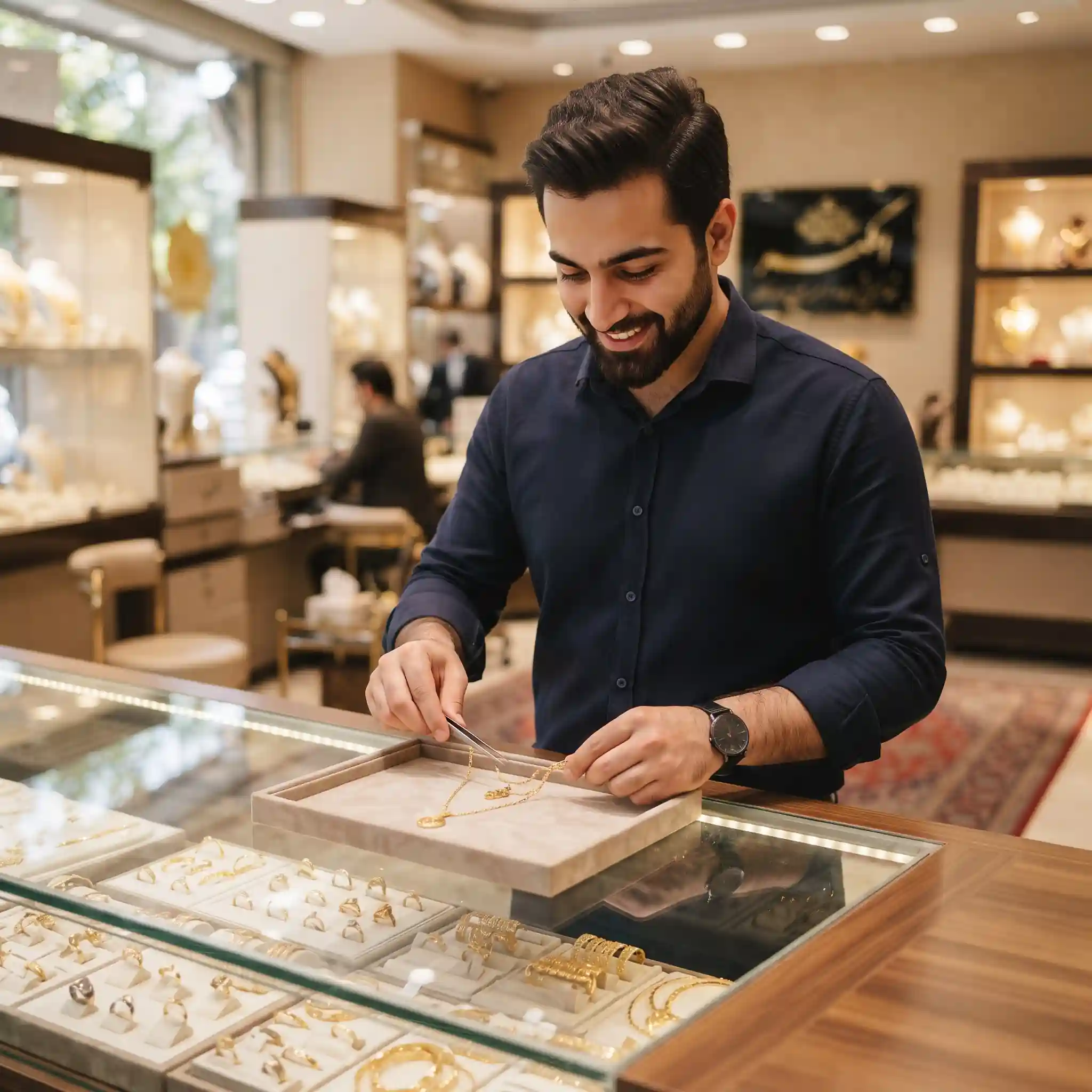 آگاهی از هزینه کلاس آموزش طلافروشی برای ورود به صنف طلا