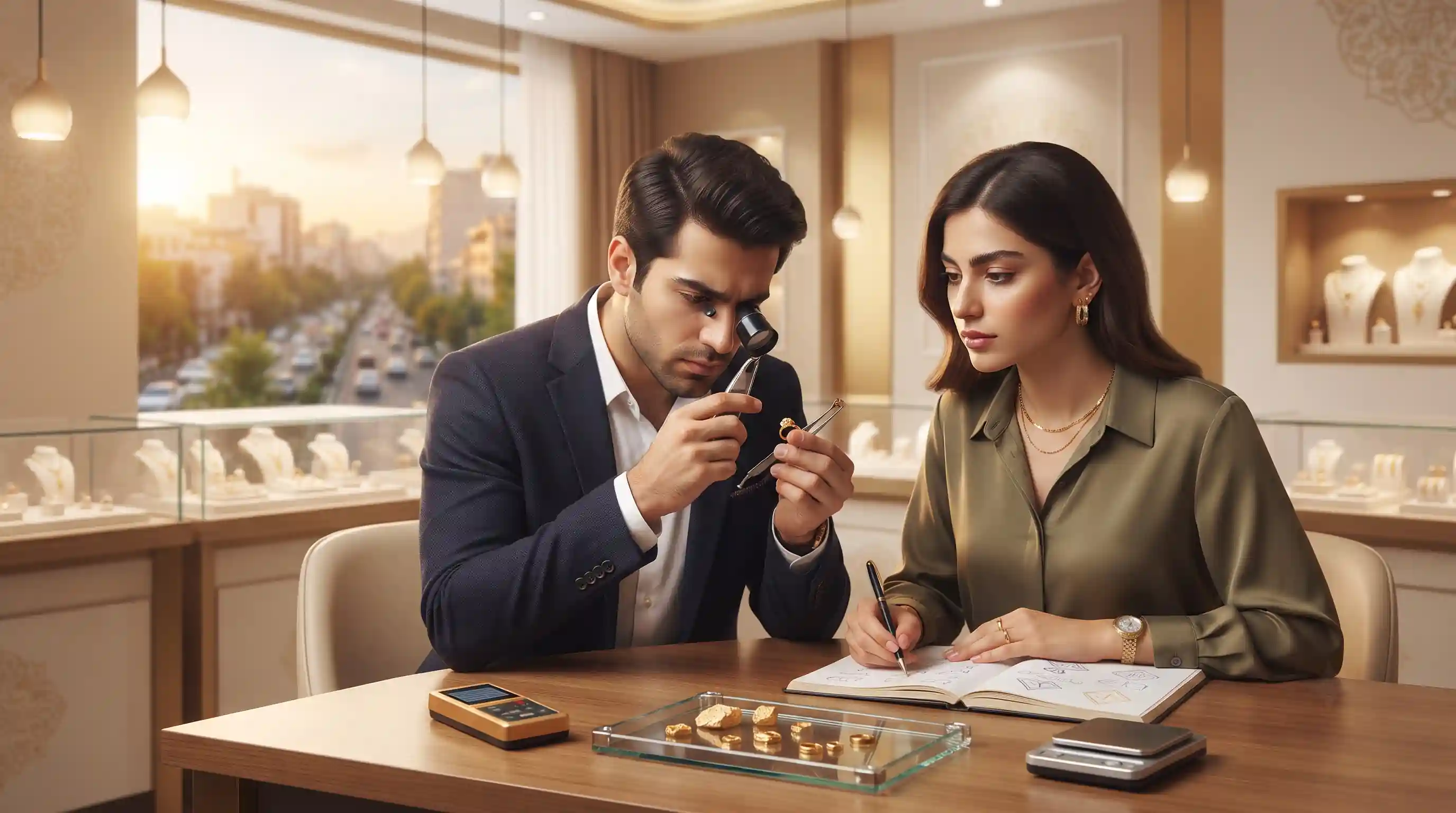 🔍 شناخت عیار و تشخیص اصالت طلا
