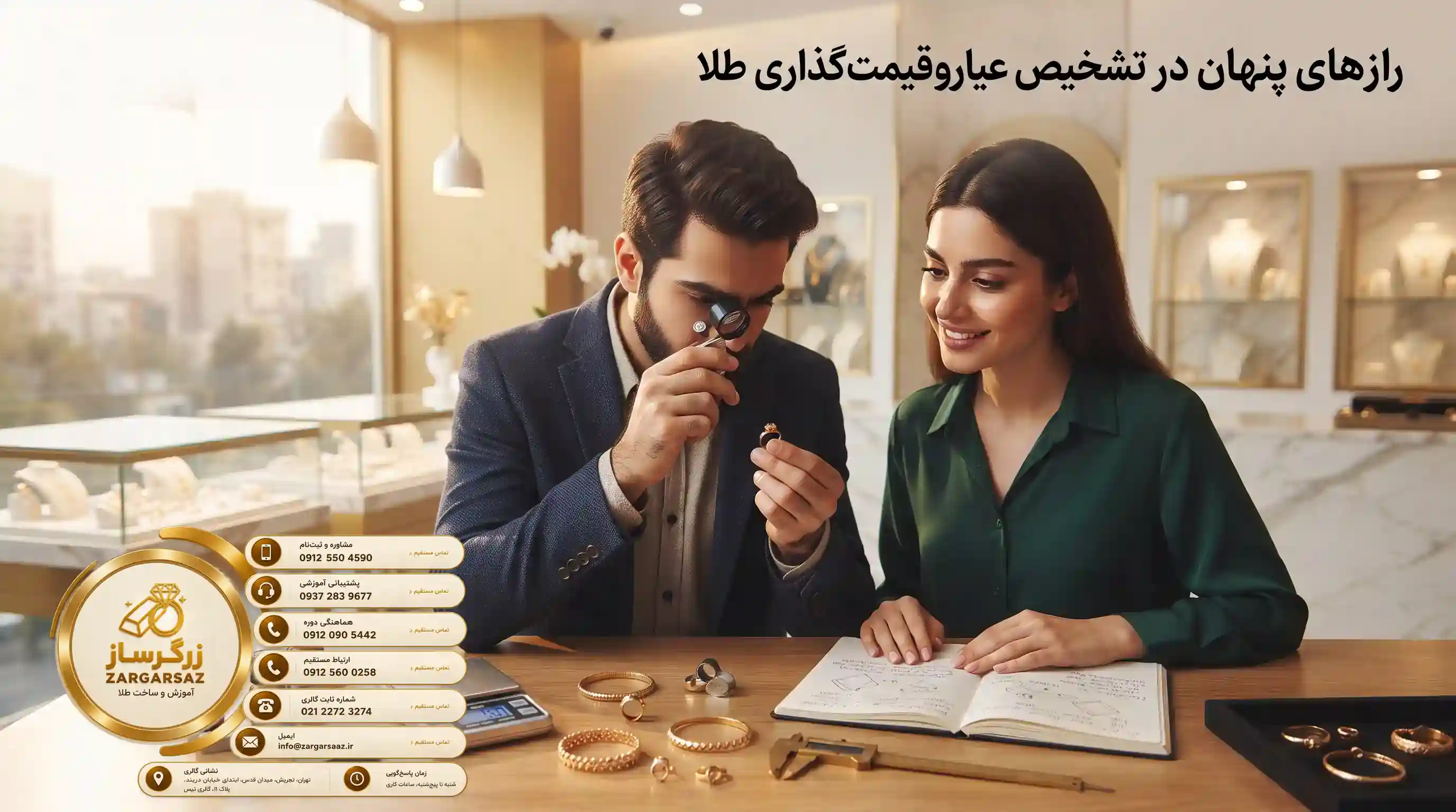 ???? رازهاي پنهان در تشخيص عيار و قيمت&zwnj;گذاري طلا