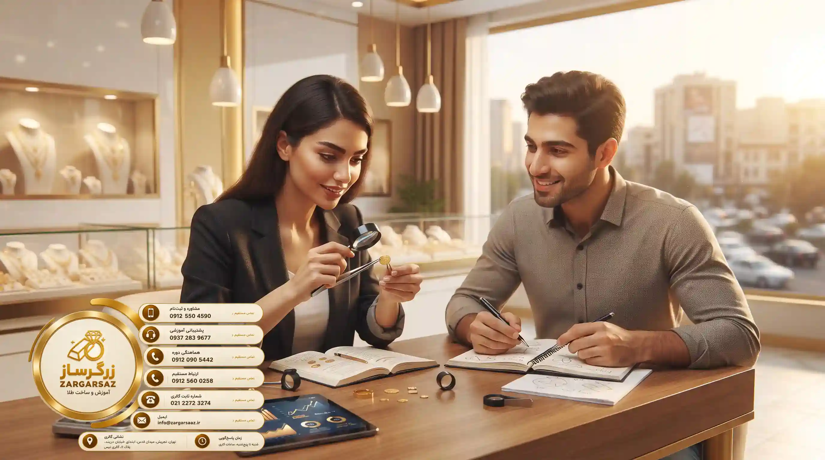 چگونه بهترين دوره طلافروشي را انتخاب كنيم؟ راهنماي كامل