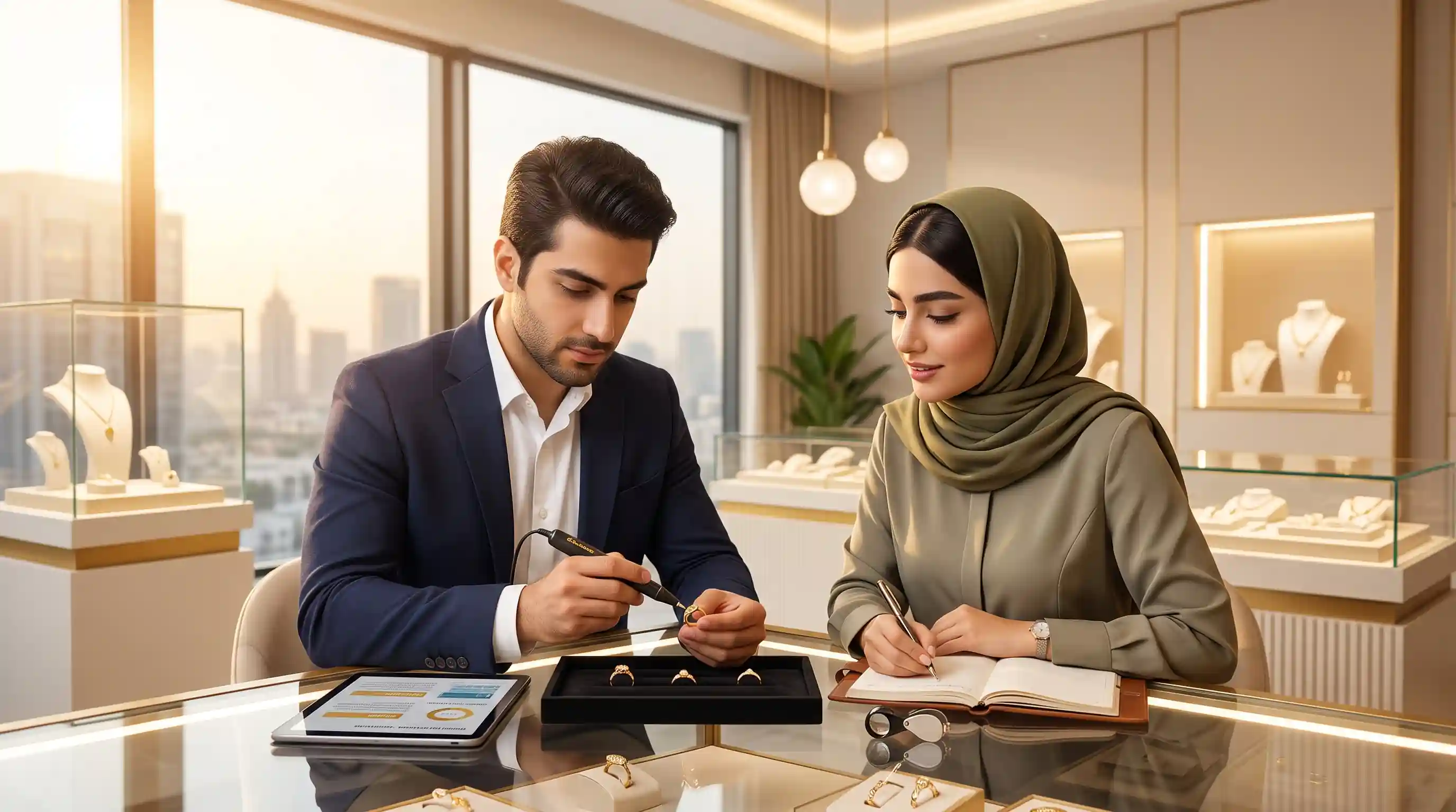 🎓 گام اول؛ فراگیری اصول و مهارتهای تخصصی طلافروشی