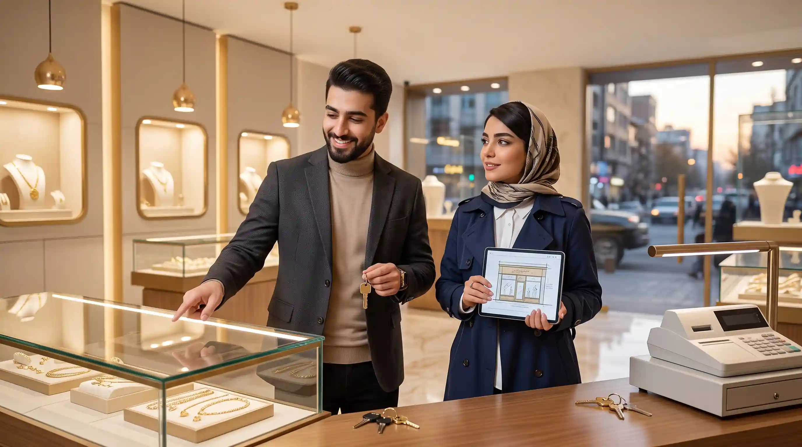 🏬 مراحل راه&zwnj;اندازی مغازه طلافروشی از آموزش تا افتتاح