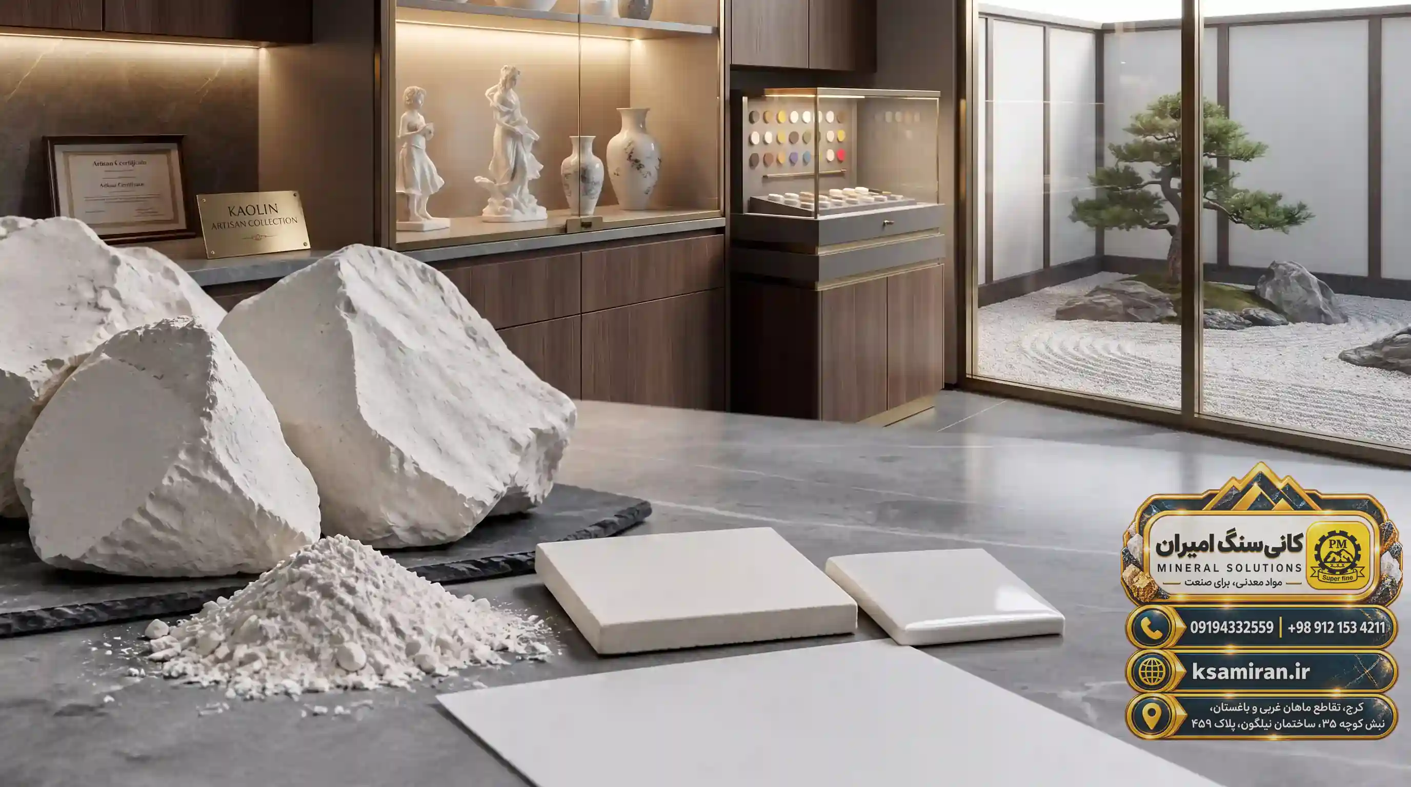 Chemical Composition and Mineral Properties of Kaolin