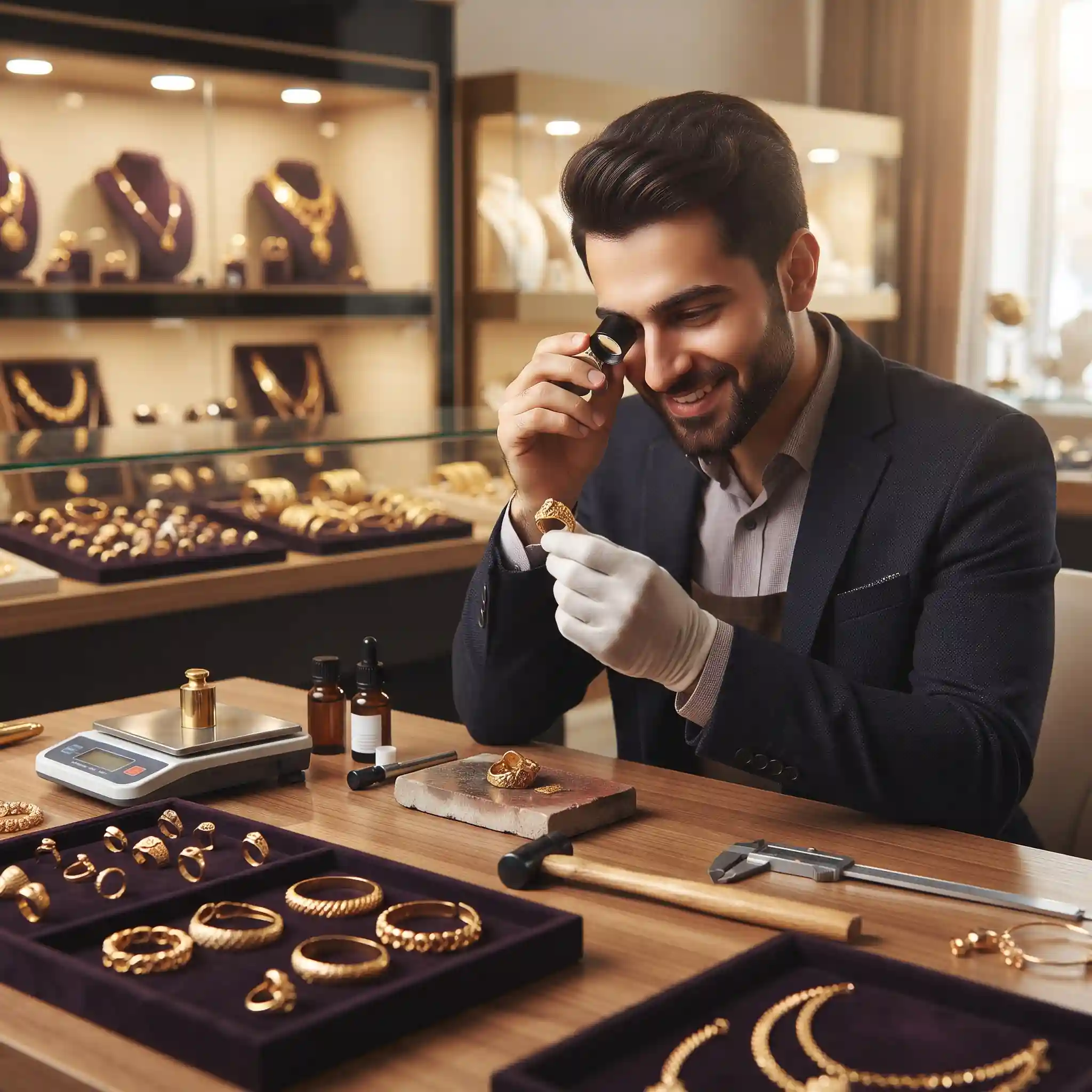 کسب مهارتهای عیارسنجی طلا، چگونه طلافروش شویم ماهر؟