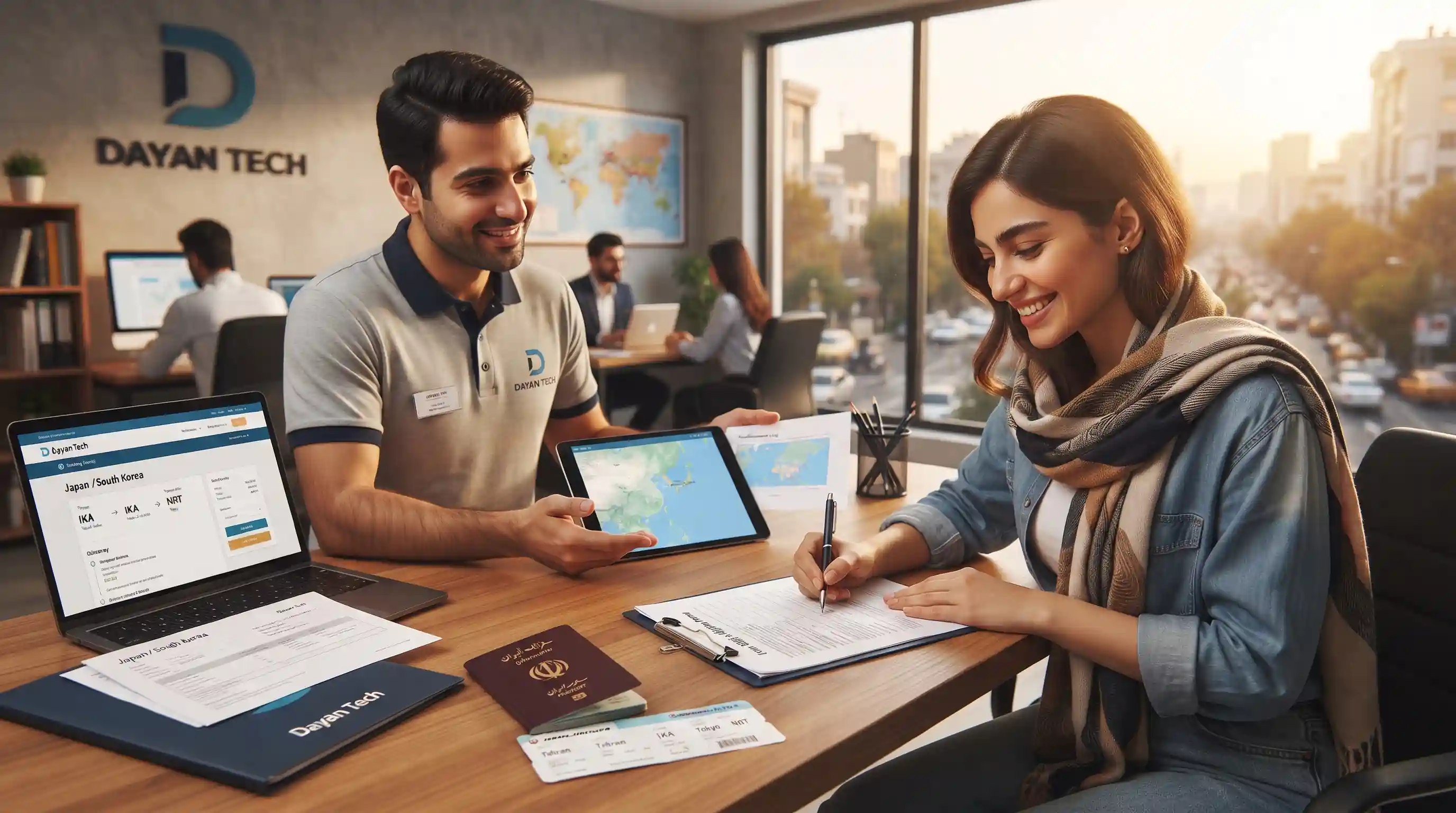 🌟 نقش دایان تک در تسهیل فرایند اخذ ویزا و ثبت&zwnj;نام تور