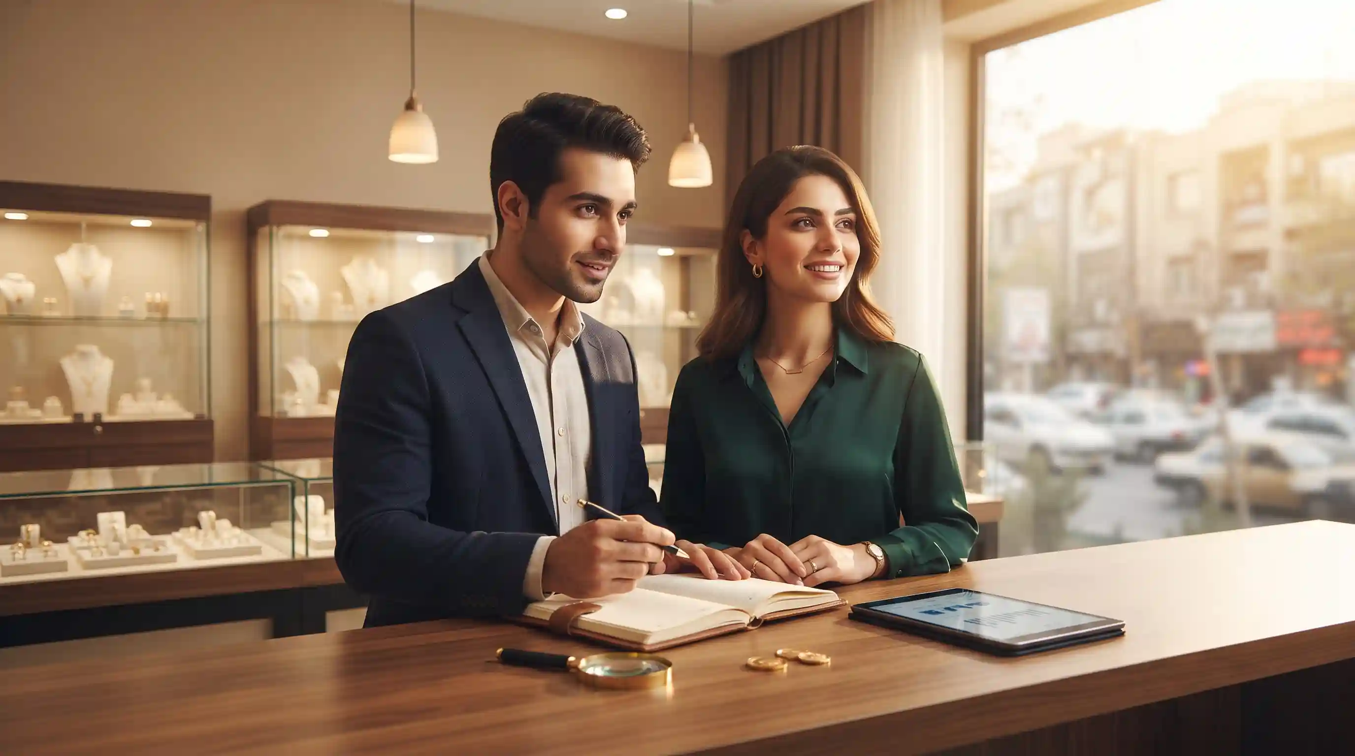 تبدیل شدن به یک برند معتبر در صنف طلا و جواهر