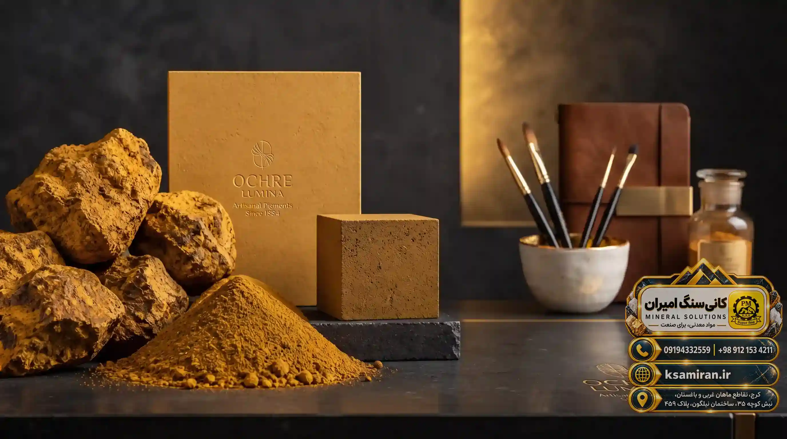 The Role of Limonite Oxide (Gol Mash) in Mosaic Manufacturing Industries