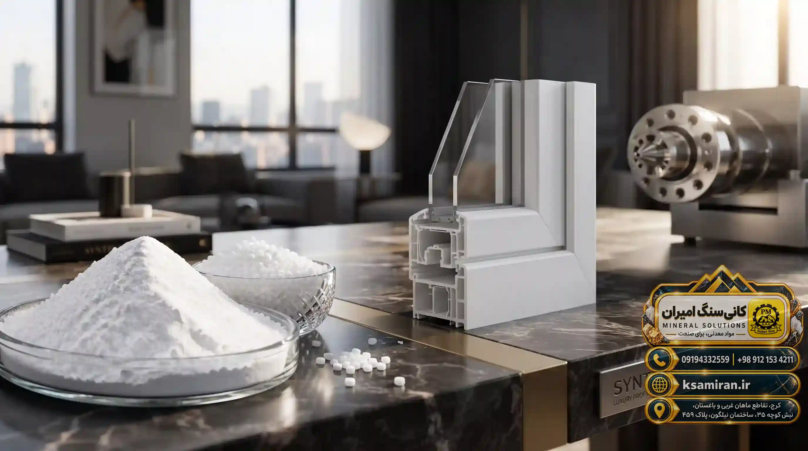 Specialized Application of Coated Calcium Carbonate in the Door and Window Profile Industry